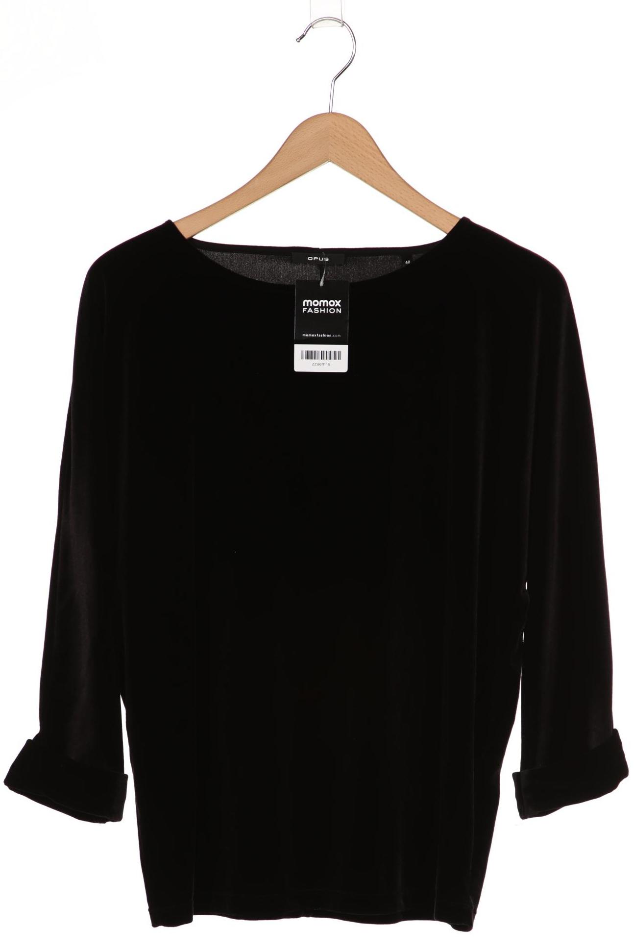 

Opus Damen Sweatshirt, schwarz