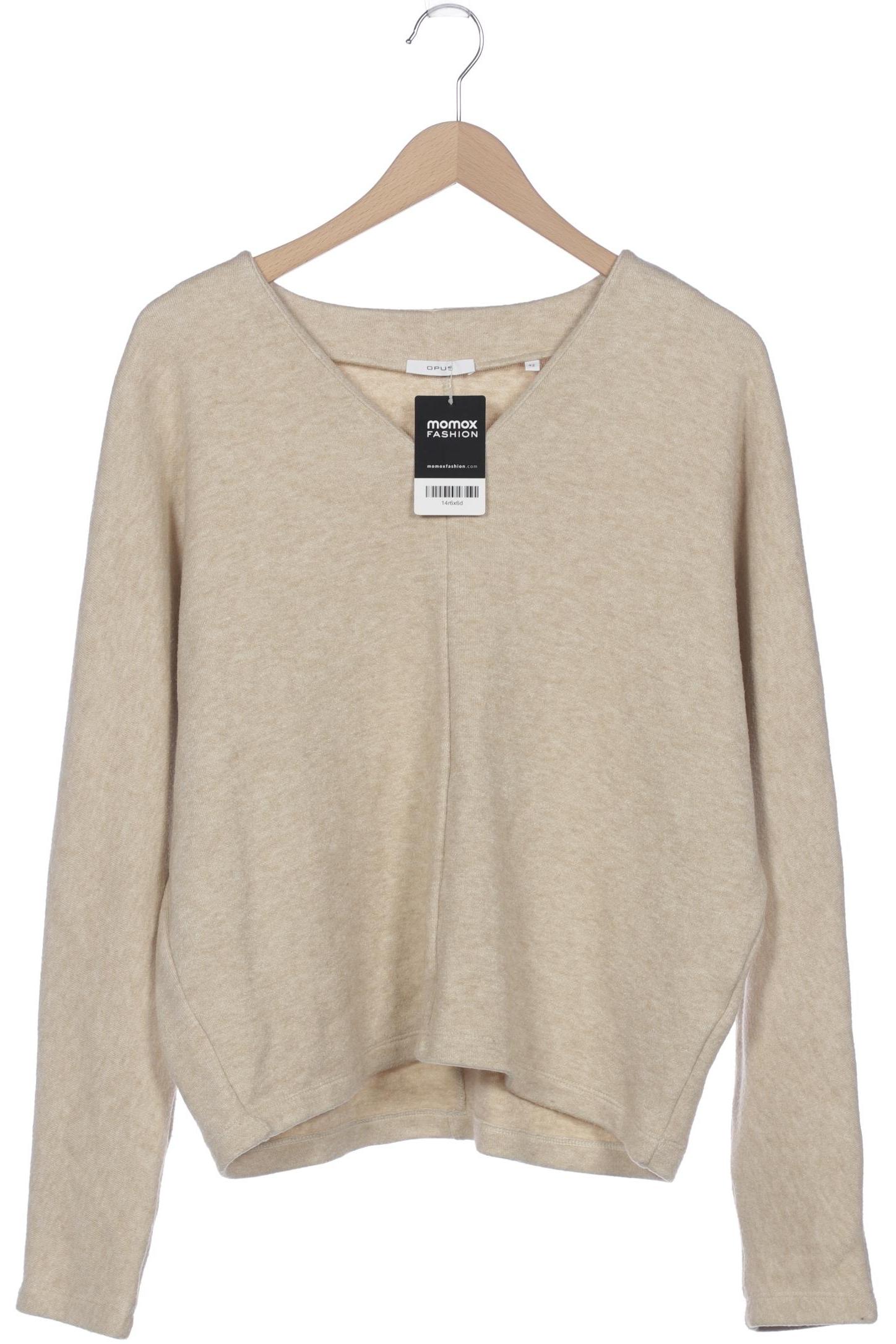 

Opus Damen Sweatshirt, beige, Gr. 42