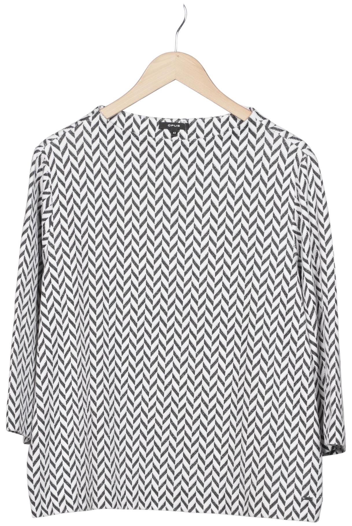 

Opus Damen Sweatshirt, weiß, Gr. 42