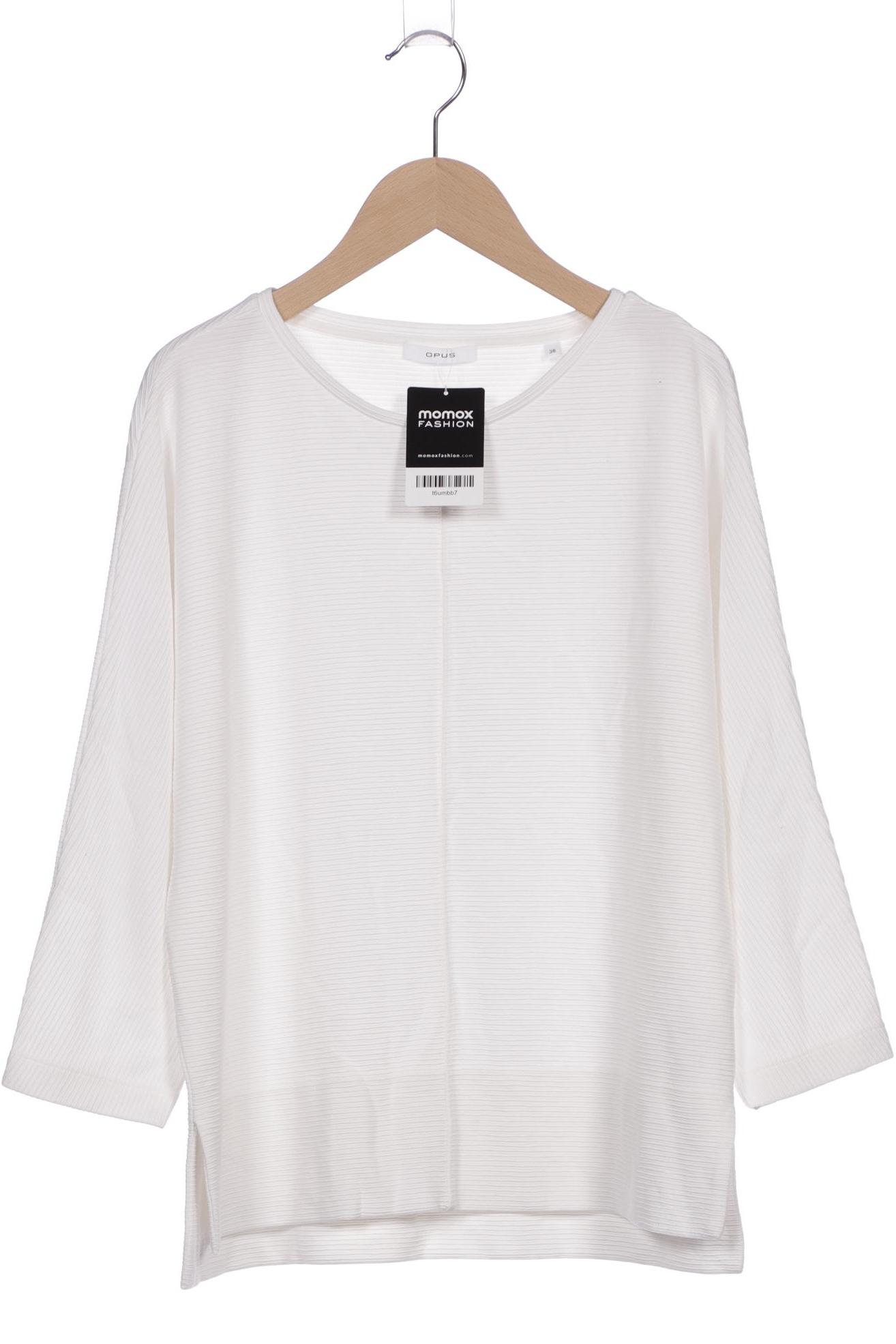 

Opus Damen Sweatshirt, weiß, Gr. 38