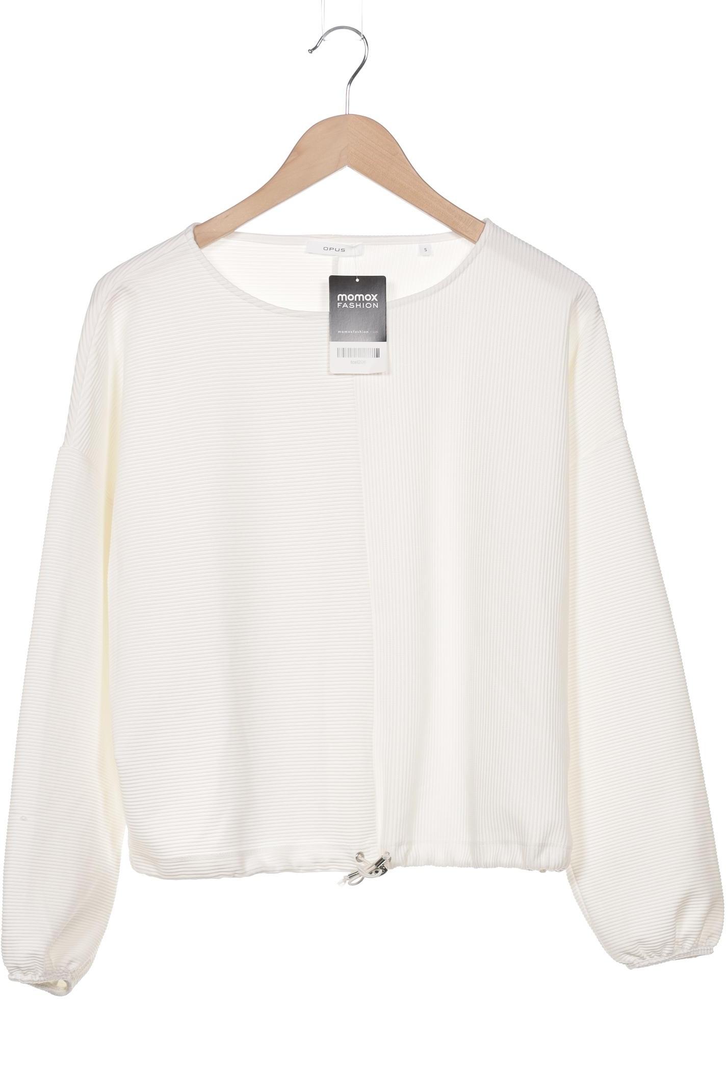

Opus Damen Sweatshirt, weiß, Gr. 36