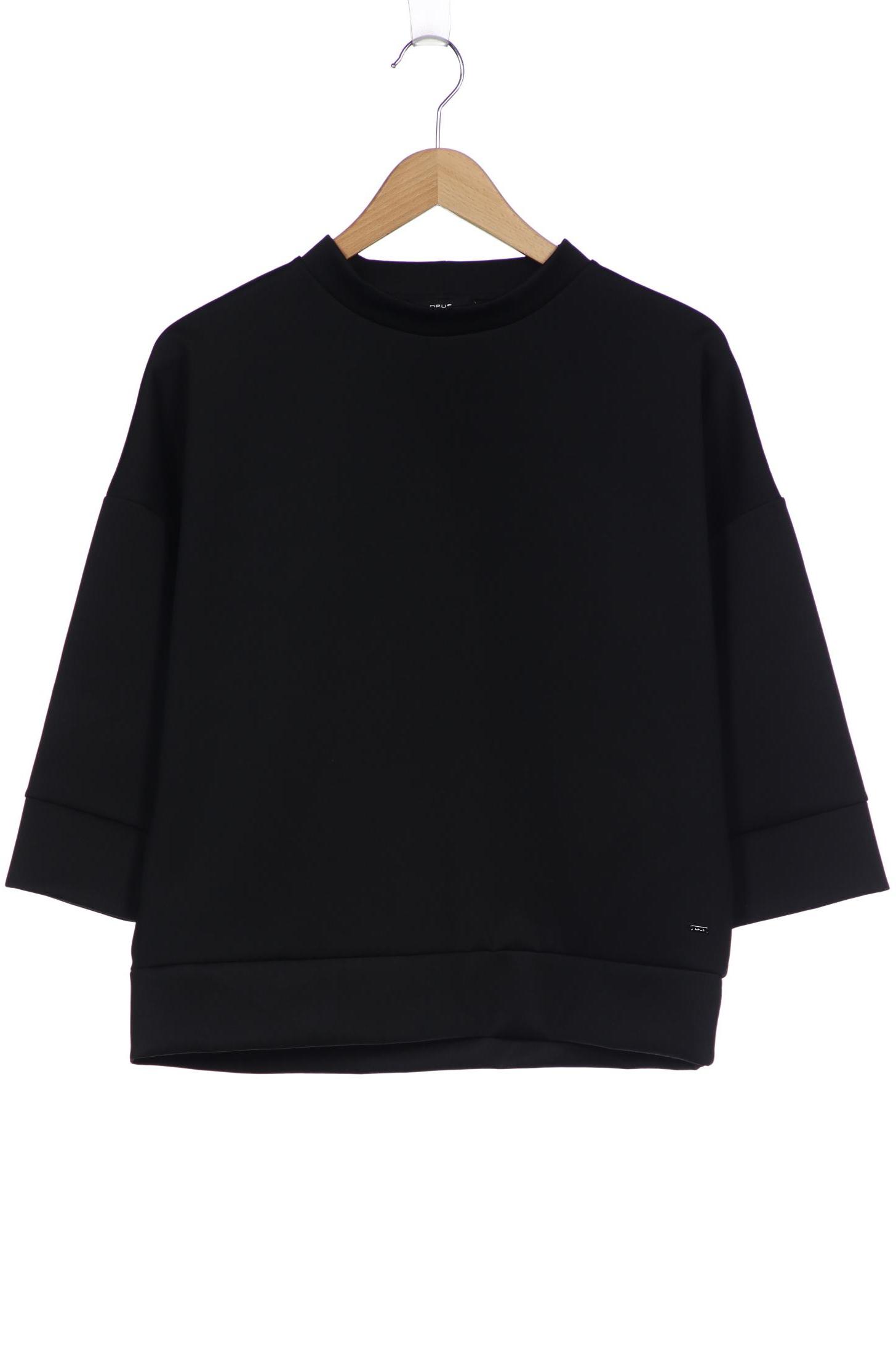 

Opus Damen Sweatshirt, schwarz, Gr. 36