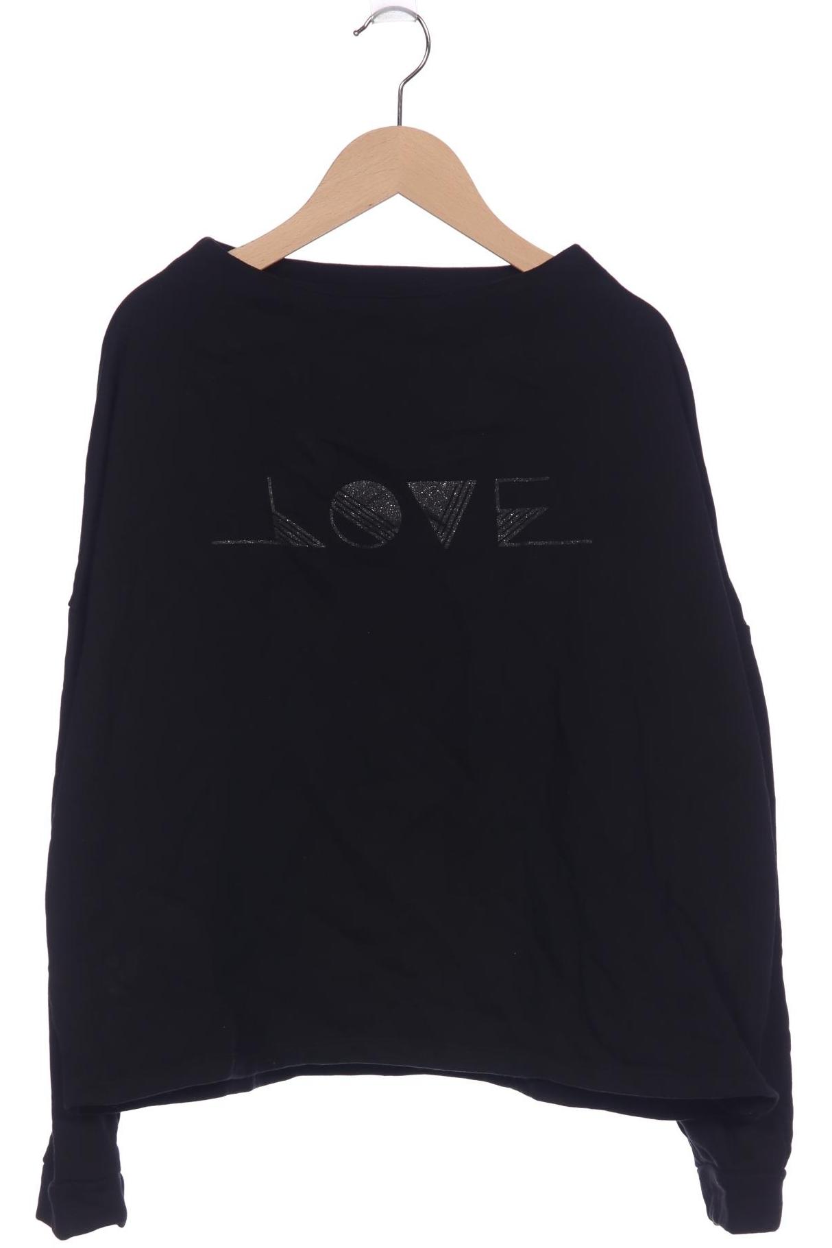 

Opus Damen Sweatshirt, schwarz, Gr. 40