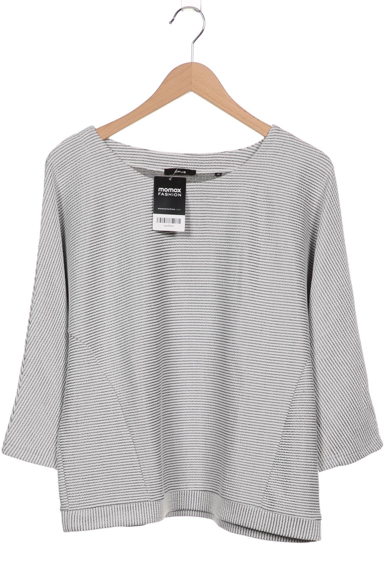 

Opus Damen Sweatshirt, weiß