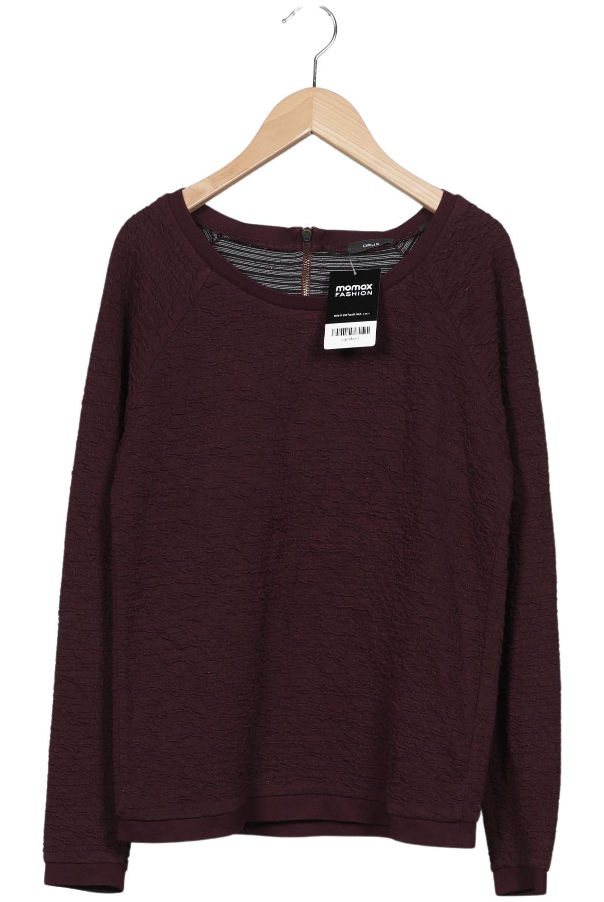 

Opus Damen Sweatshirt, bordeaux, Gr. 36