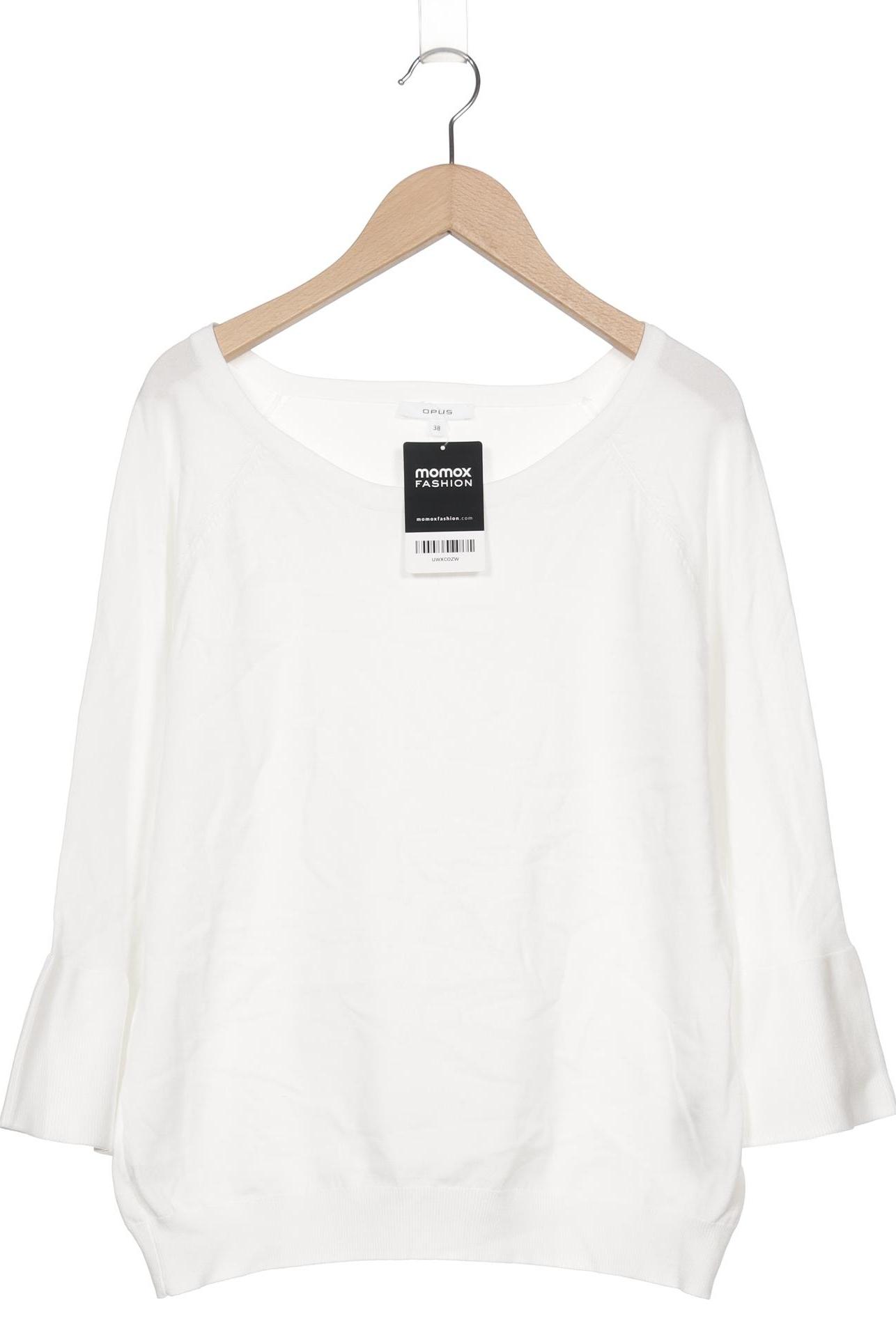 

Opus Damen Sweatshirt, weiß, Gr. 38