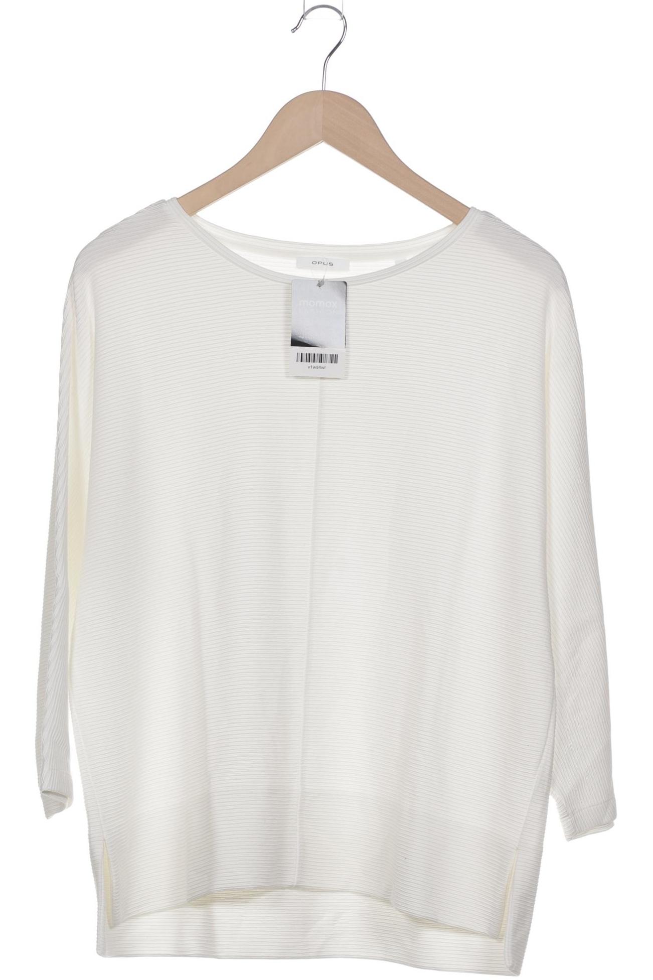 

Opus Damen Sweatshirt, weiß, Gr. 42