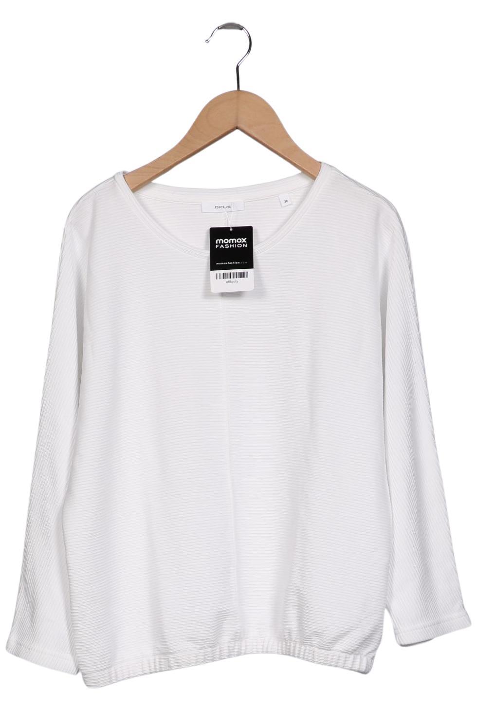 

Opus Damen Sweatshirt, weiß, Gr. 38