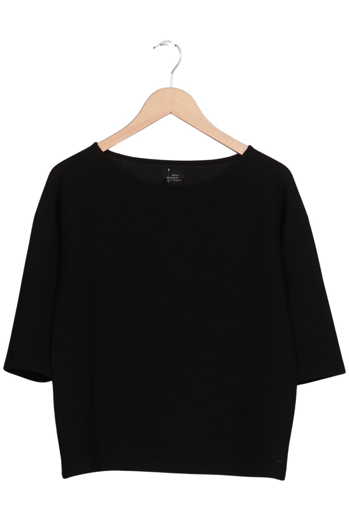 

Opus Damen Sweatshirt, schwarz, Gr. 38