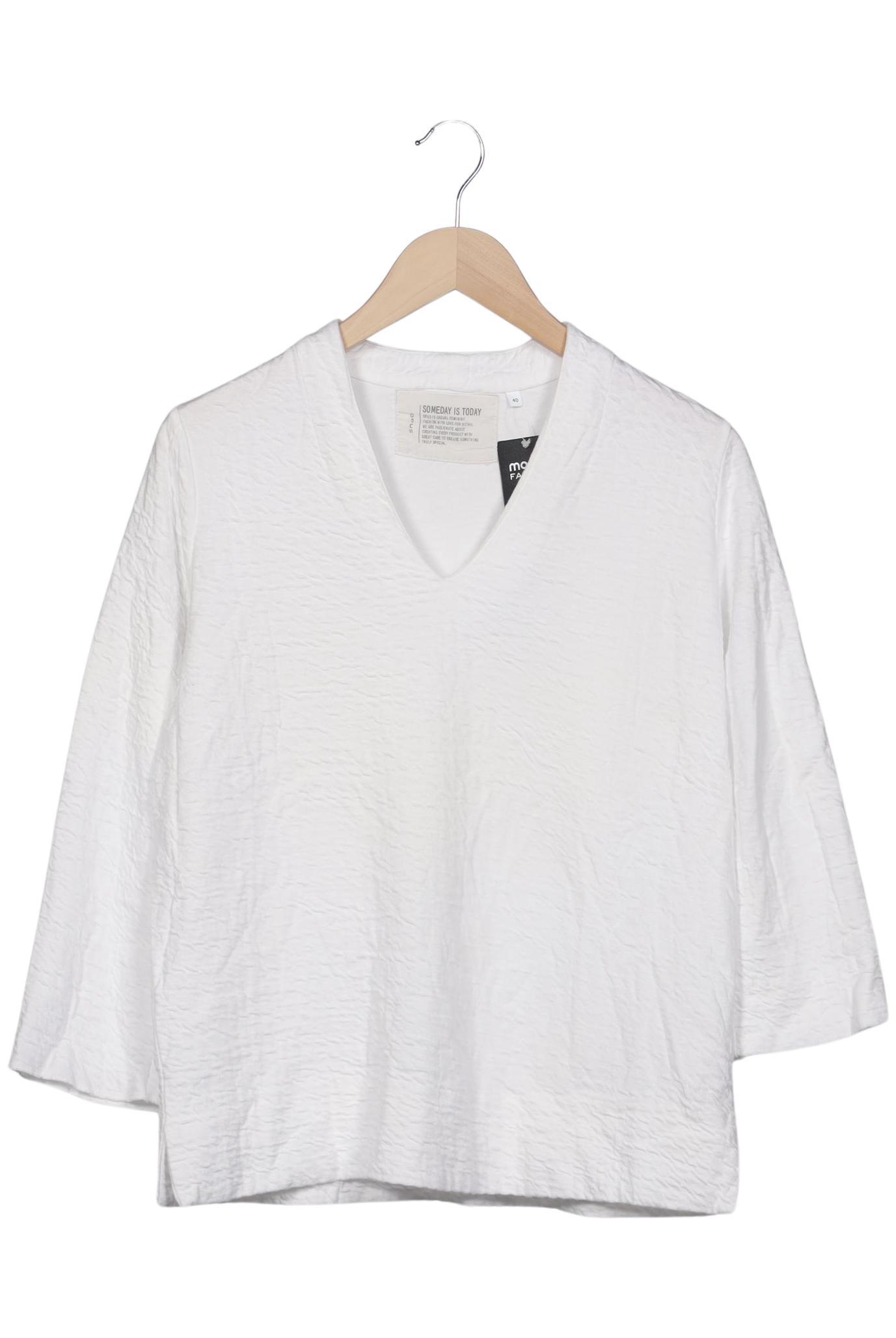 

Opus Damen Sweatshirt, weiß, Gr. 40