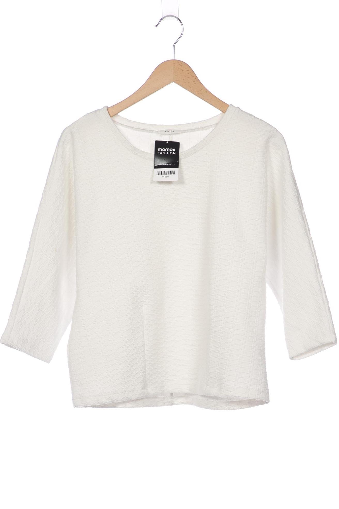 

Opus Damen Sweatshirt, weiß, Gr. 38