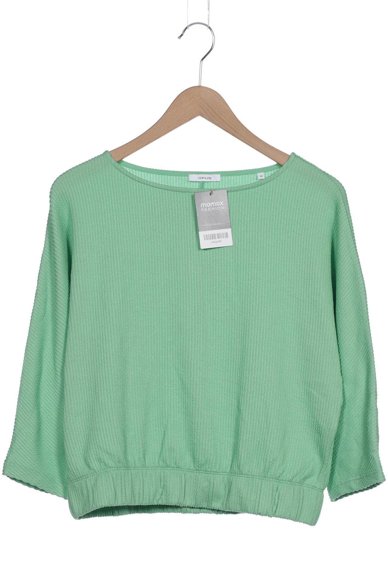 

Opus Damen Sweatshirt, grün, Gr. 36