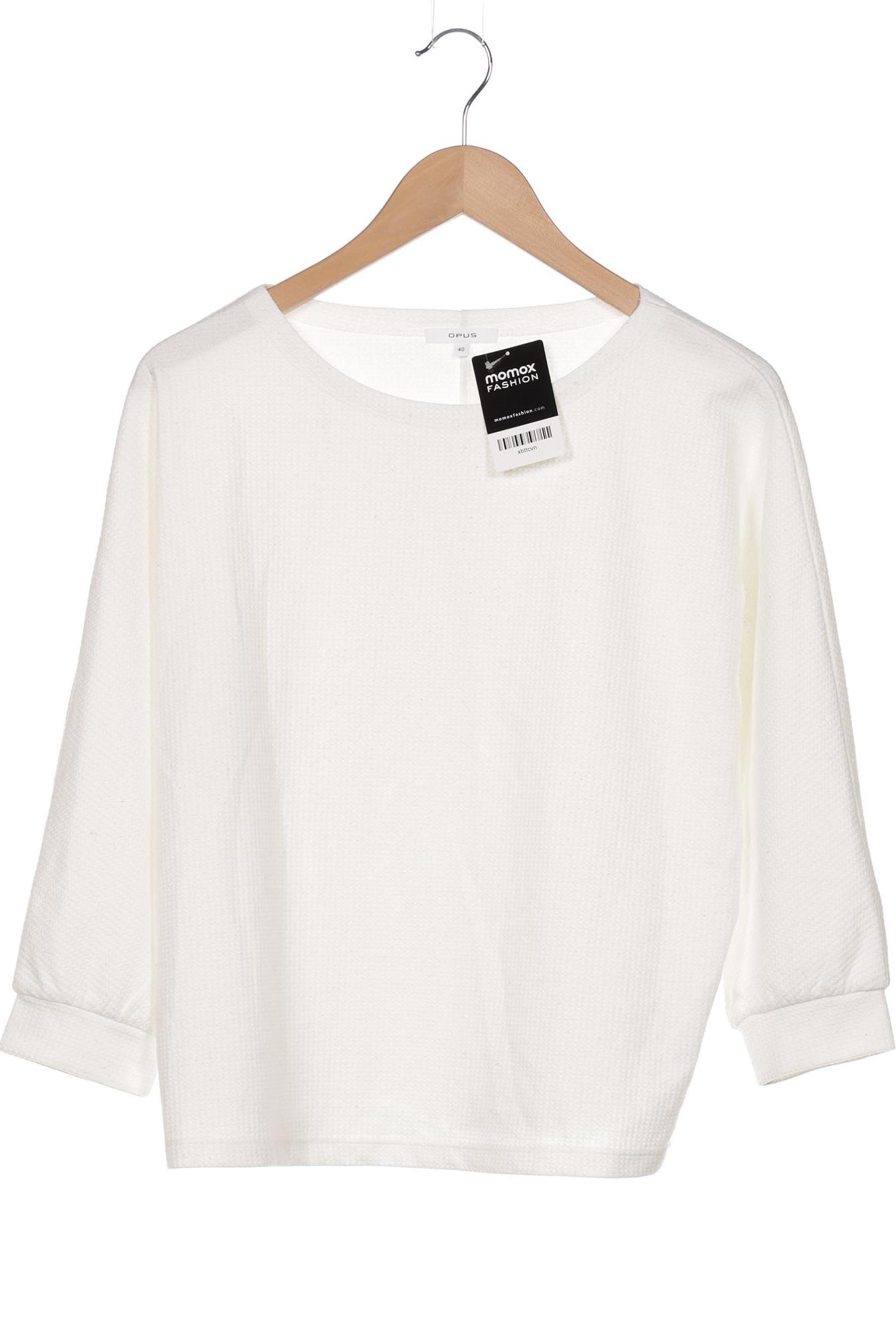 

Opus Damen Sweatshirt, weiß, Gr. 40