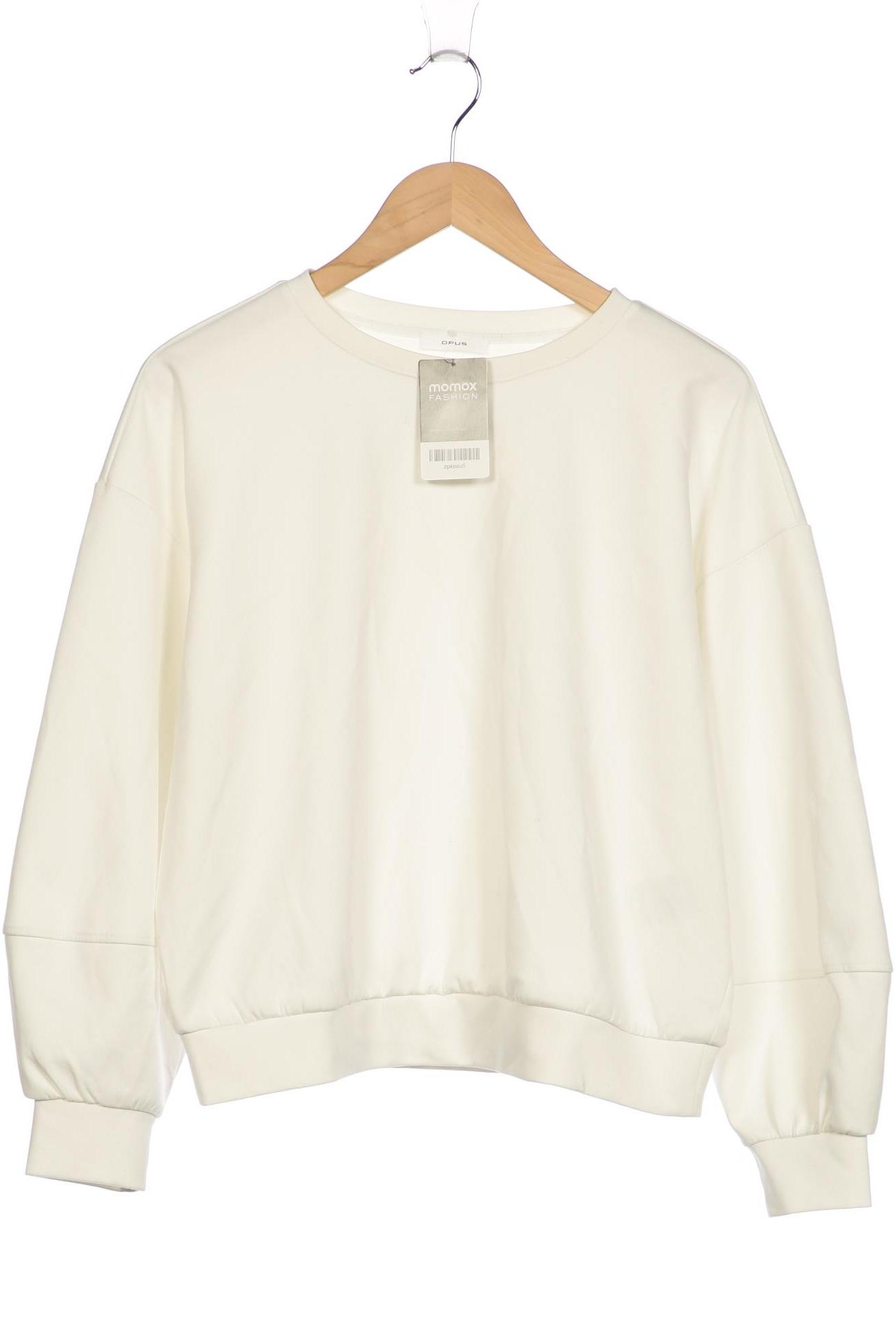 

Opus Damen Sweatshirt, weiß, Gr. 36