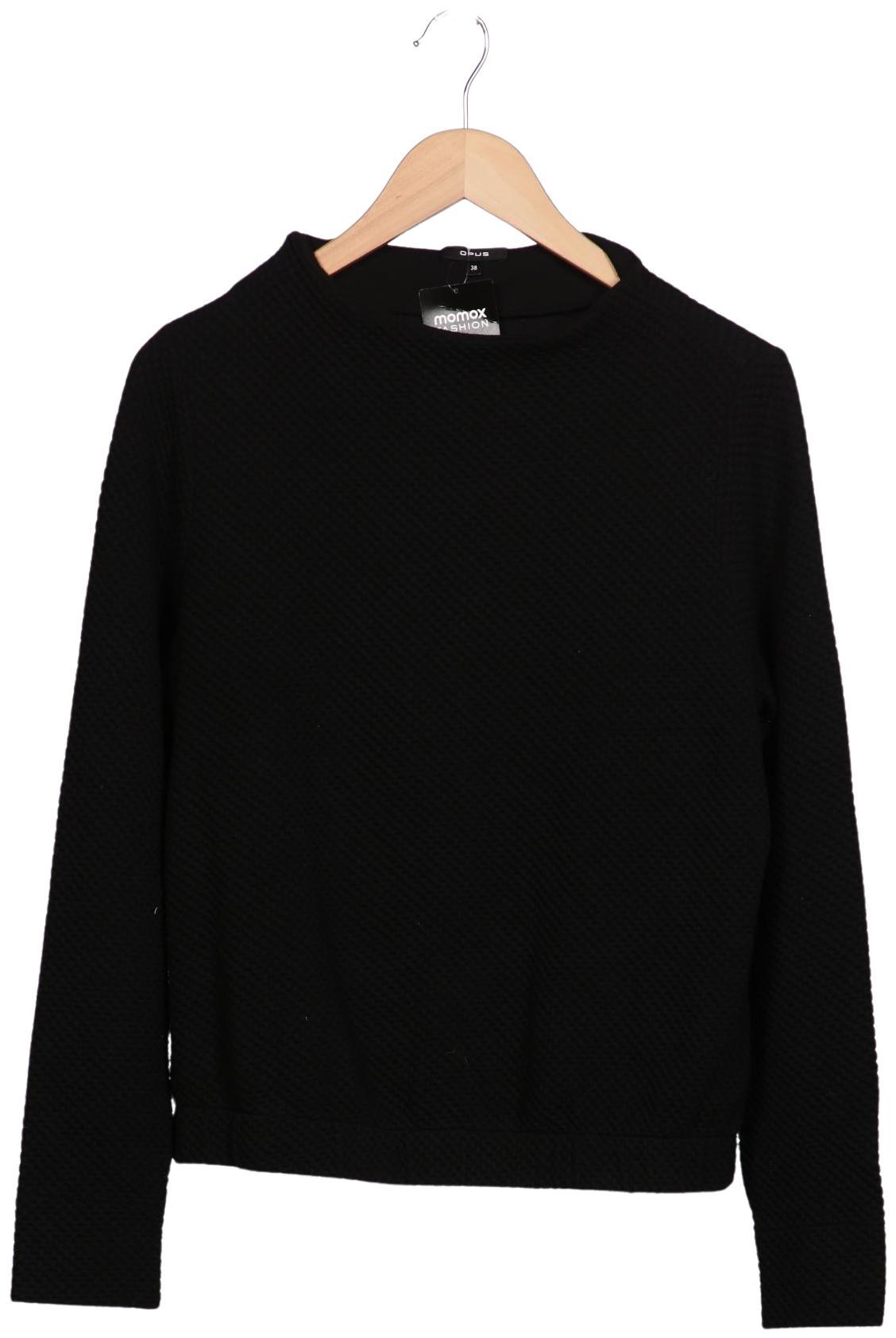 

Opus Damen Sweatshirt, schwarz, Gr. 38