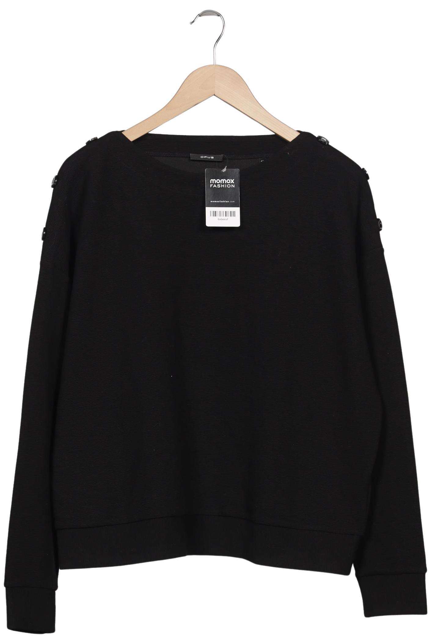 

Opus Damen Sweatshirt, schwarz, Gr. 42