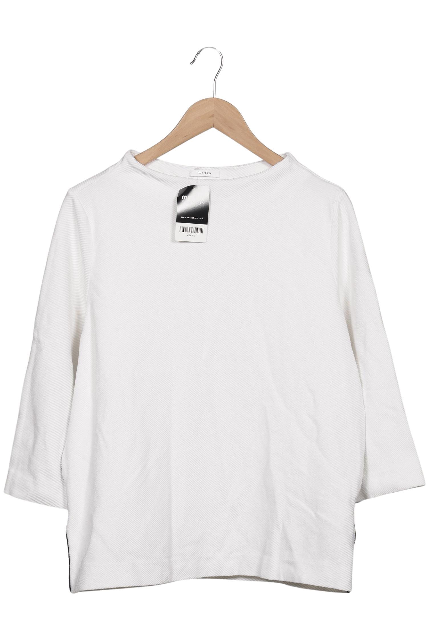 

Opus Damen Sweatshirt, weiß, Gr. 42