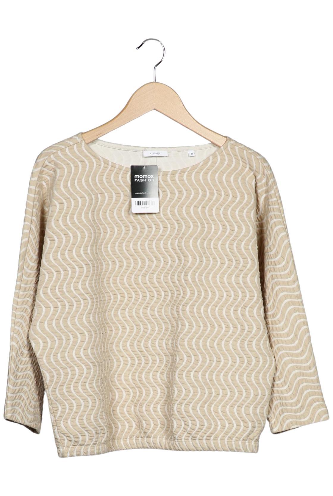 

Opus Damen Sweatshirt, beige, Gr. 36