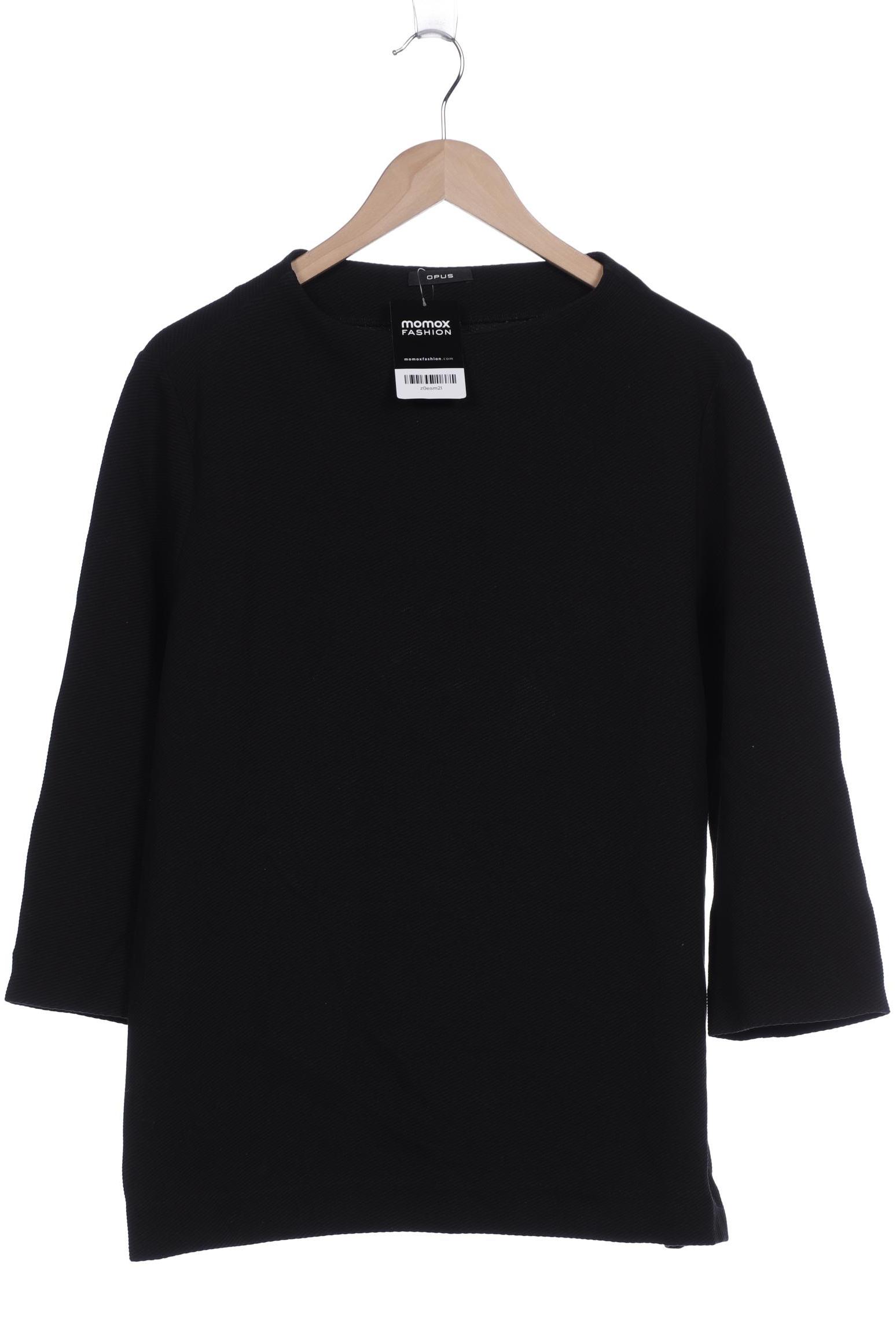 

Opus Damen Sweatshirt, schwarz