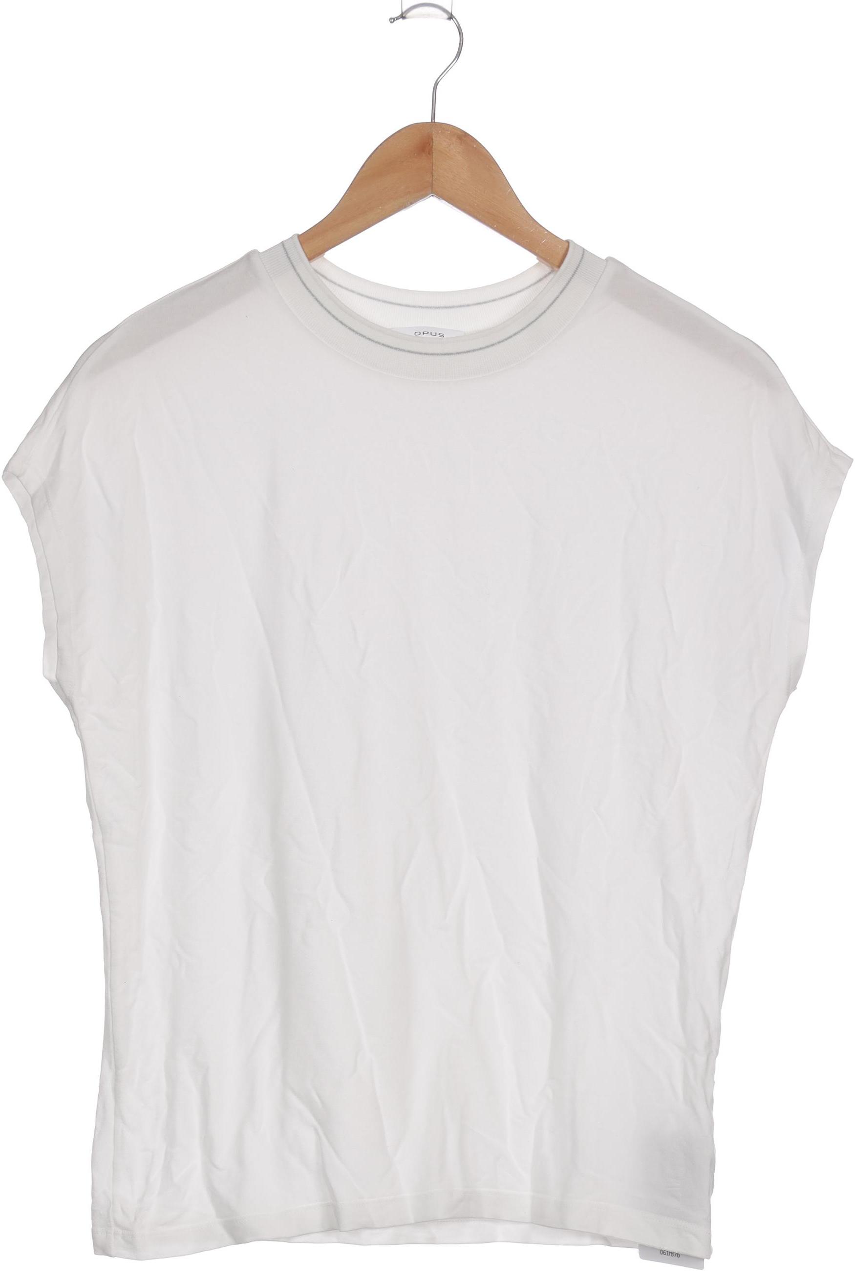

Opus Damen T-Shirt, weiß, Gr. 36