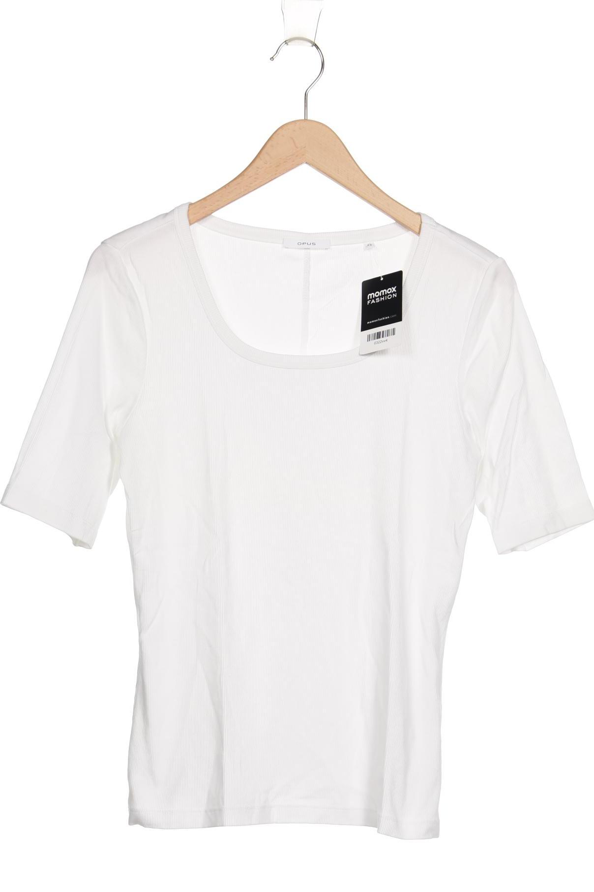 

Opus Damen T-Shirt, weiß, Gr. 42