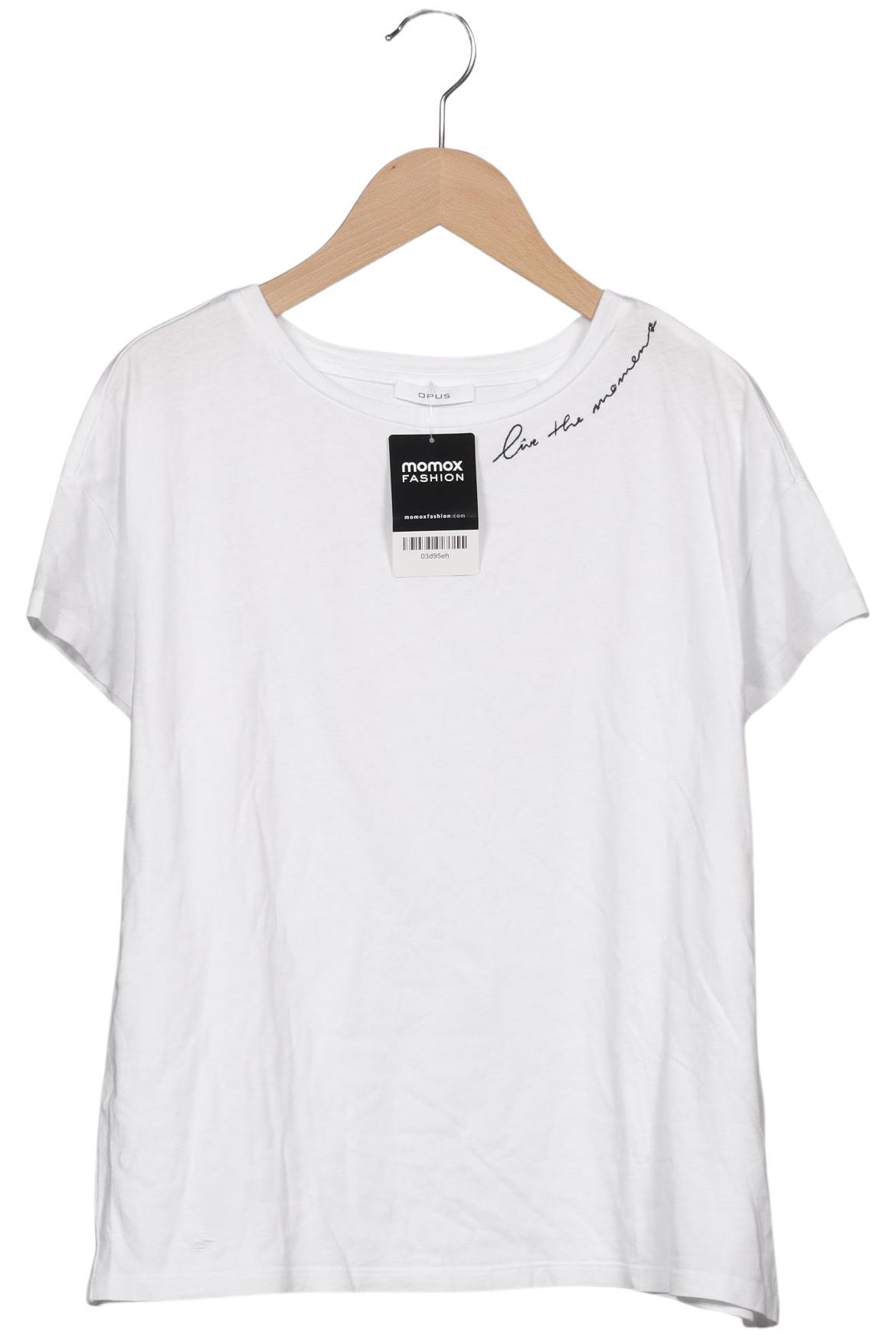 

Opus Damen T-Shirt, weiß, Gr. 38
