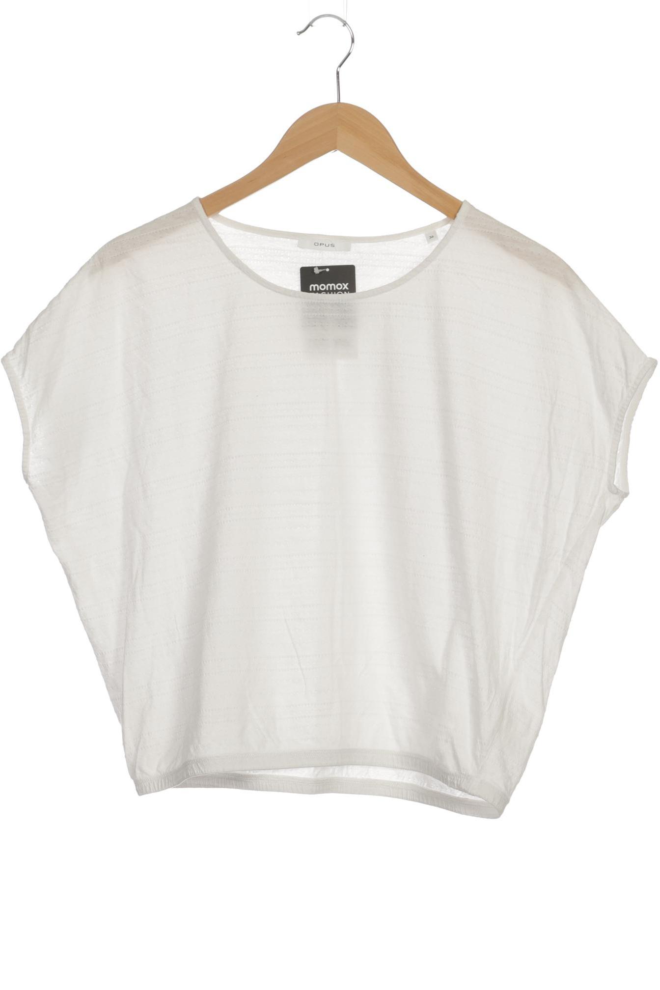 

Opus Damen T-Shirt, weiß, Gr. 36
