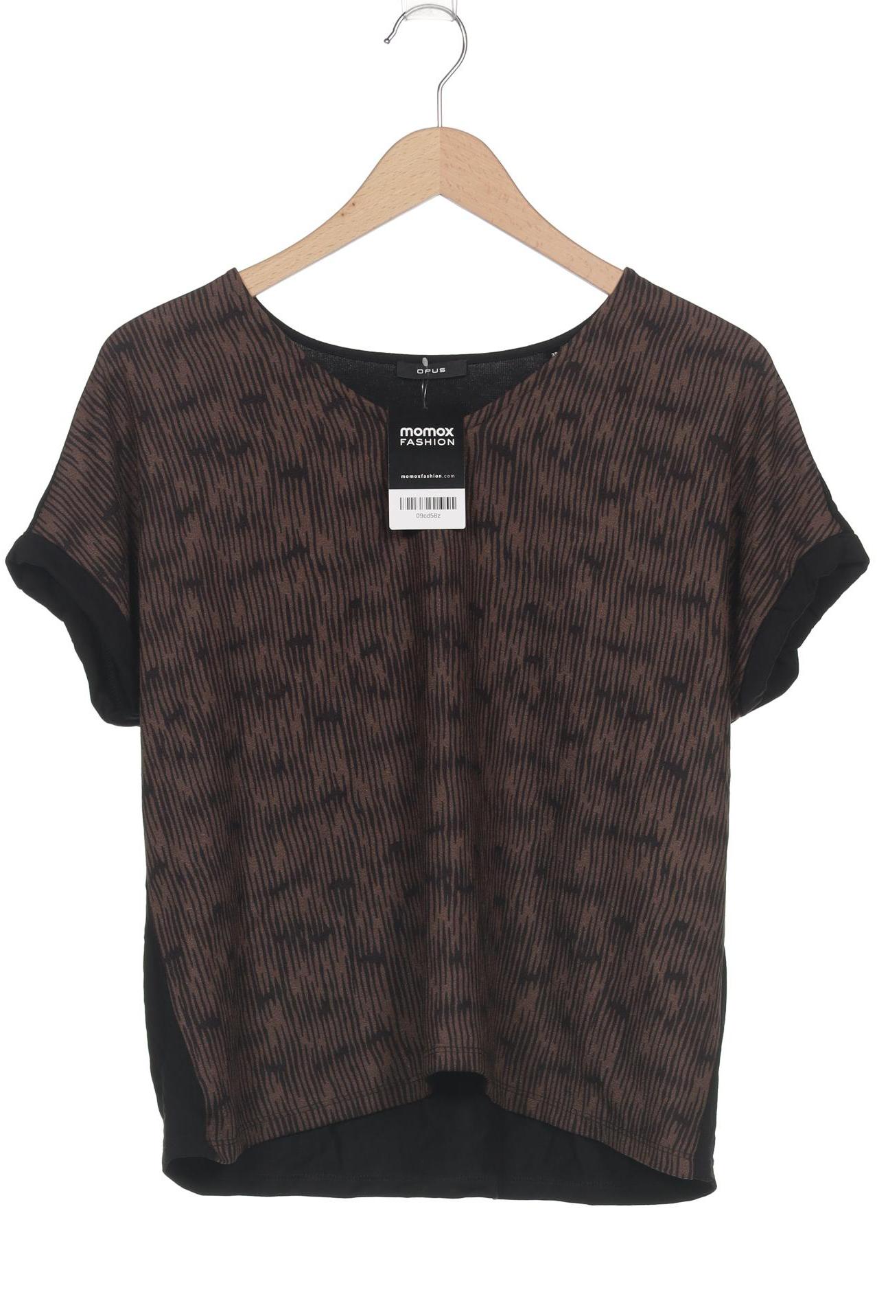 

Opus Damen T-Shirt, braun, Gr. 38
