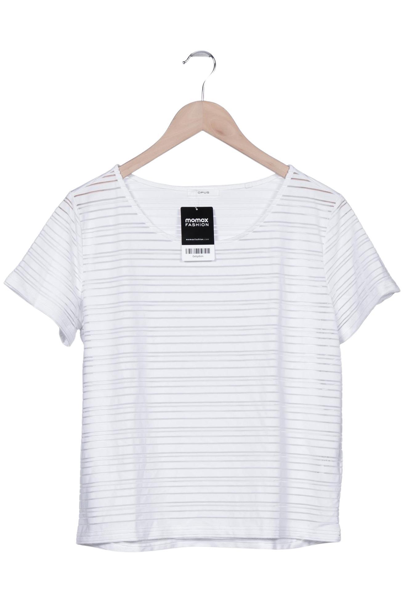 

Opus Damen T-Shirt, weiß, Gr. 36