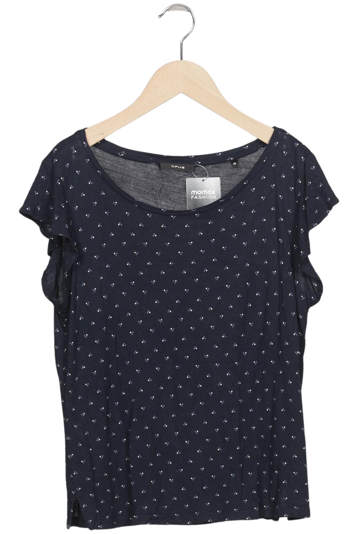 

Opus Damen T-Shirt, marineblau, Gr. 38