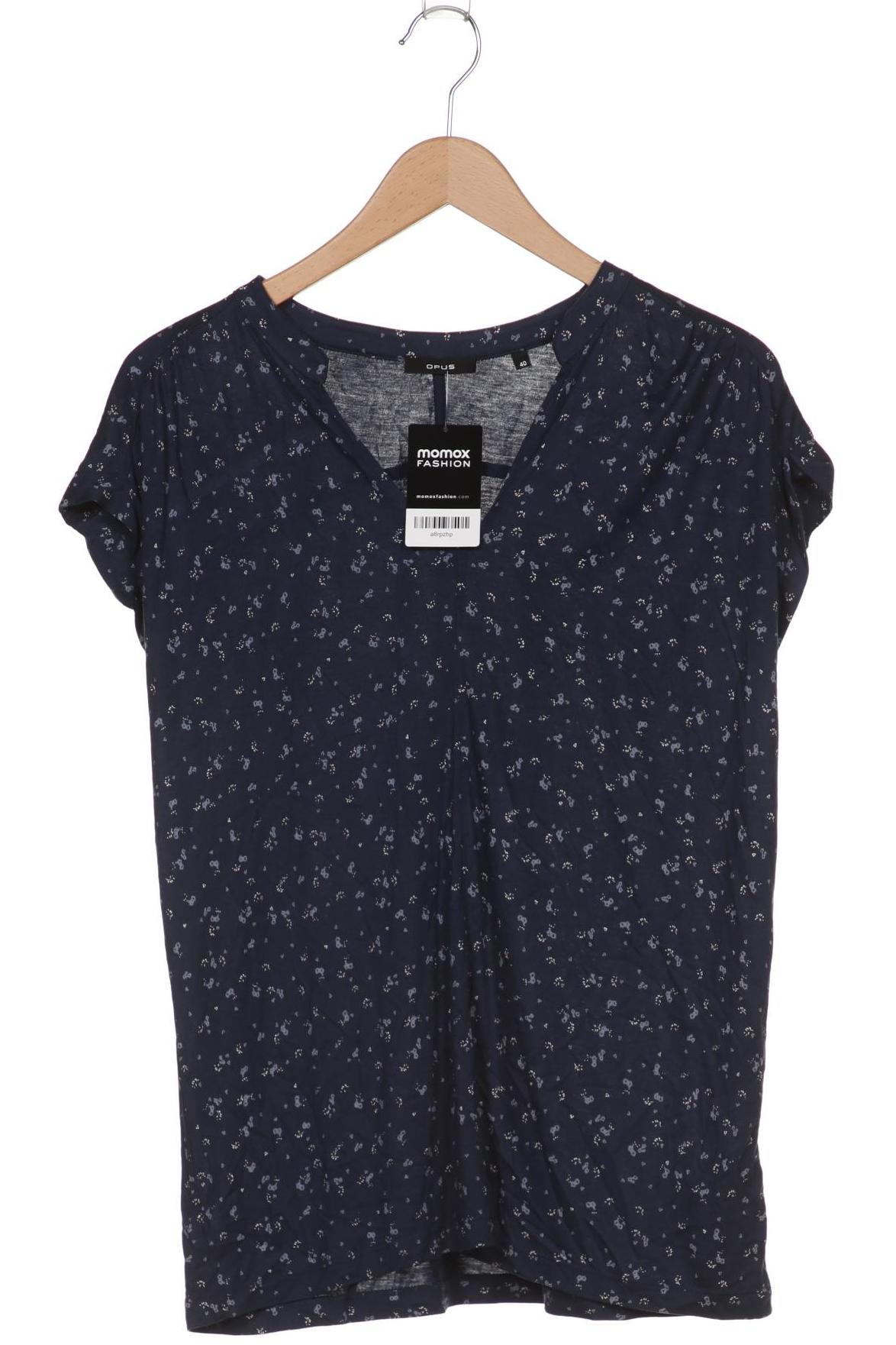 

Opus Damen T-Shirt, marineblau, Gr. 40
