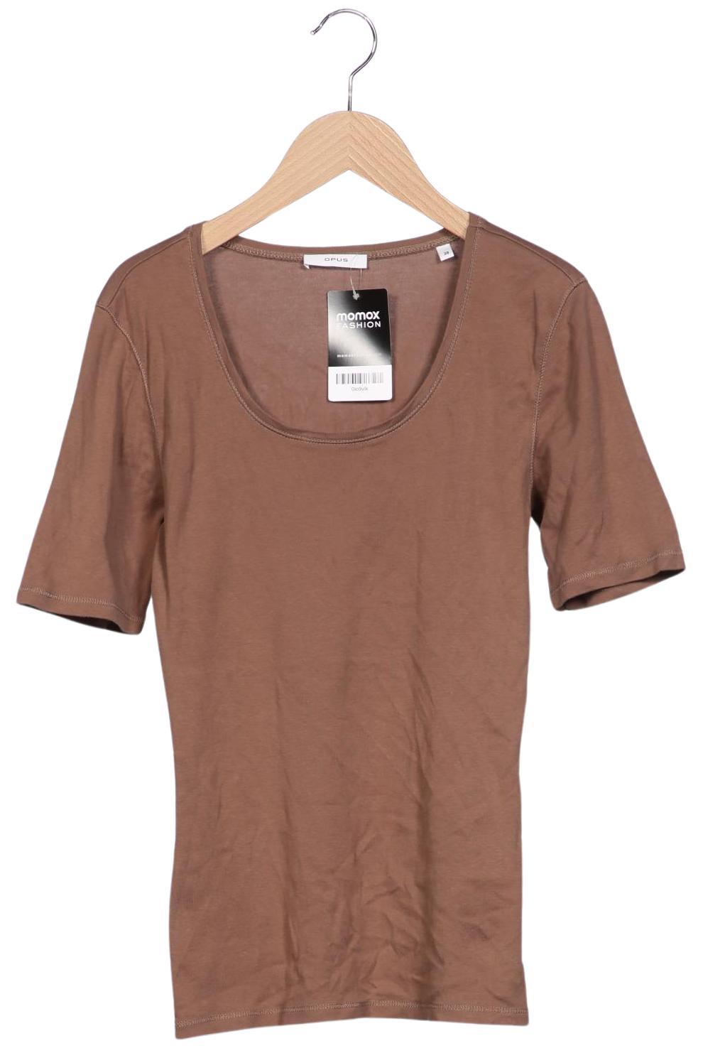 

Opus Damen T-Shirt, braun, Gr. 38