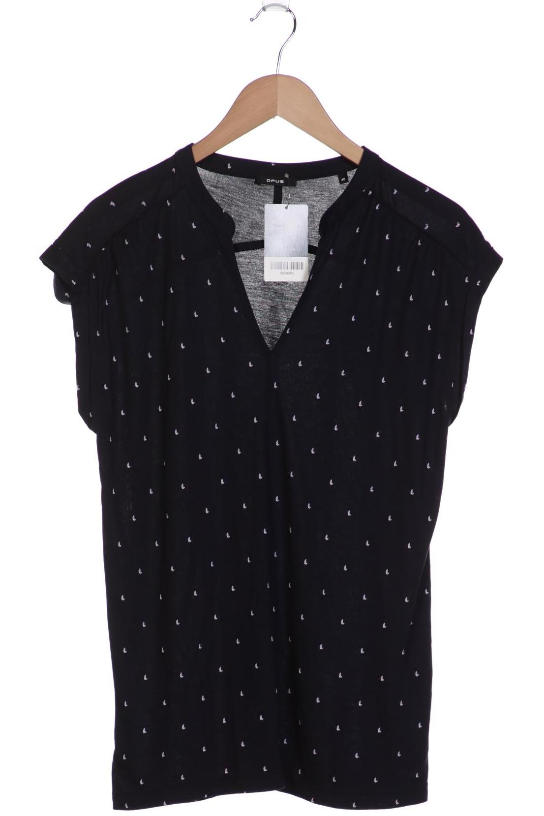

Opus Damen T-Shirt, marineblau, Gr. 40