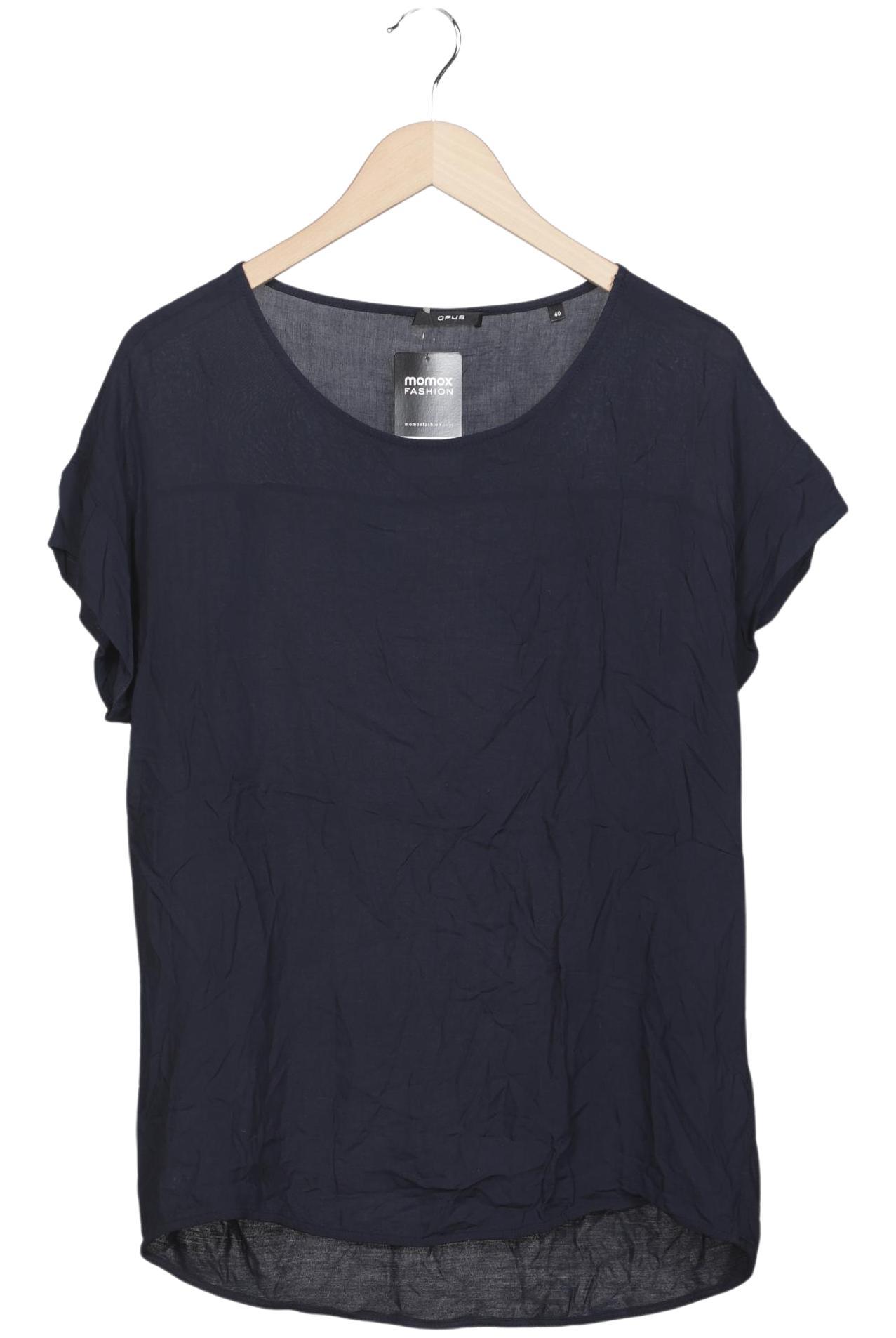 

Opus Damen T-Shirt, marineblau, Gr. 40