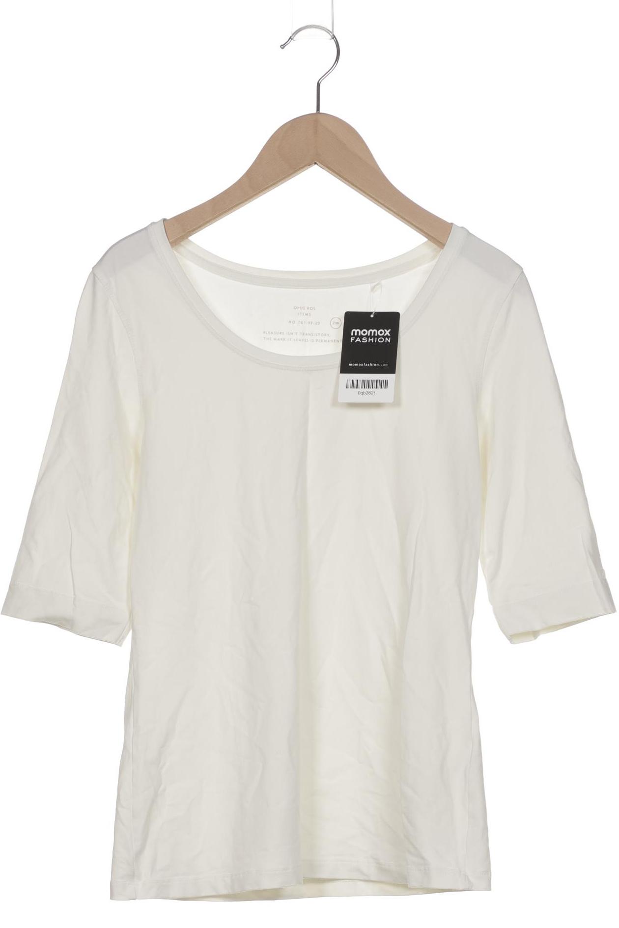 

Opus Damen T-Shirt, cremeweiß, Gr. 38