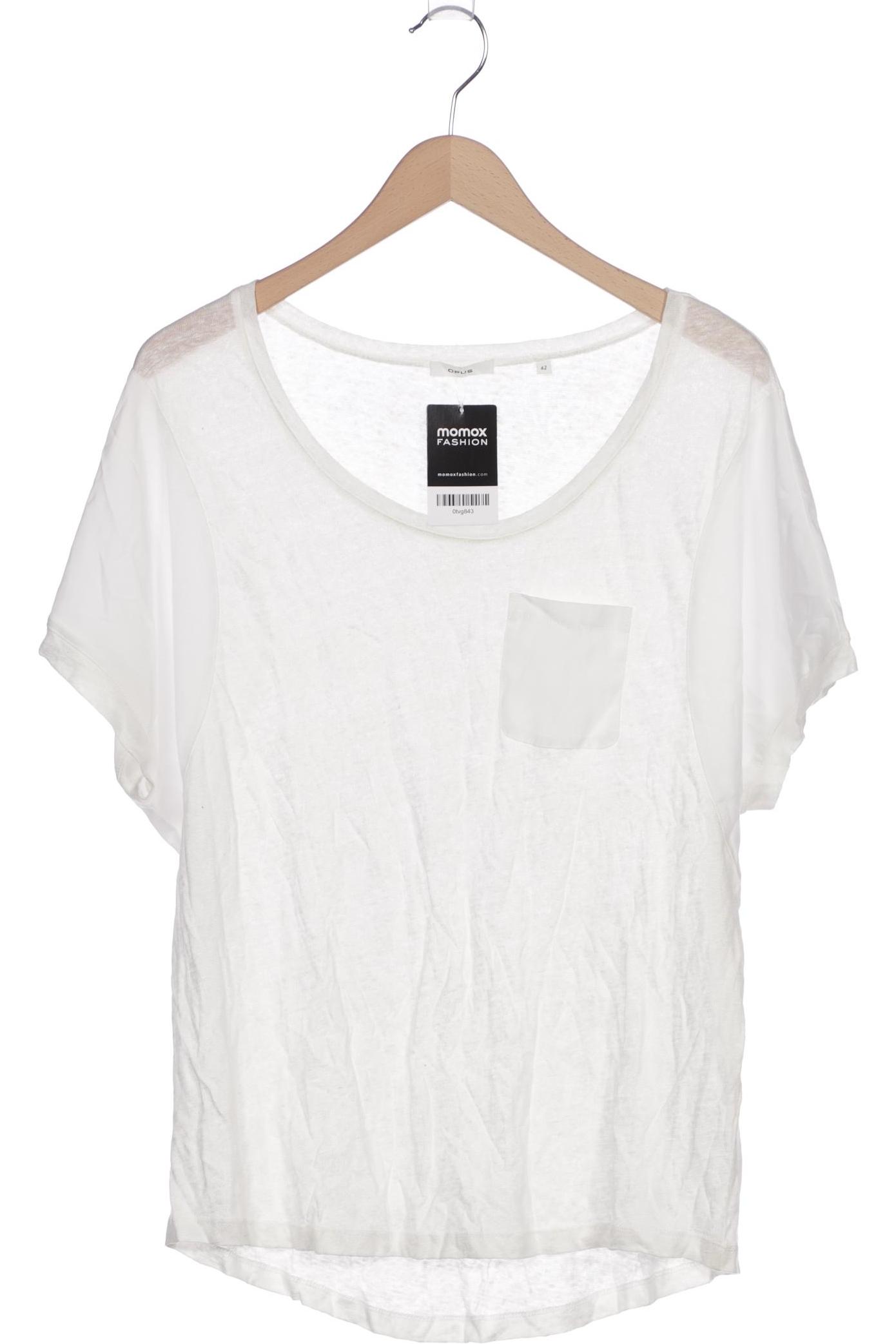 

Opus Damen T-Shirt, cremeweiß, Gr. 42