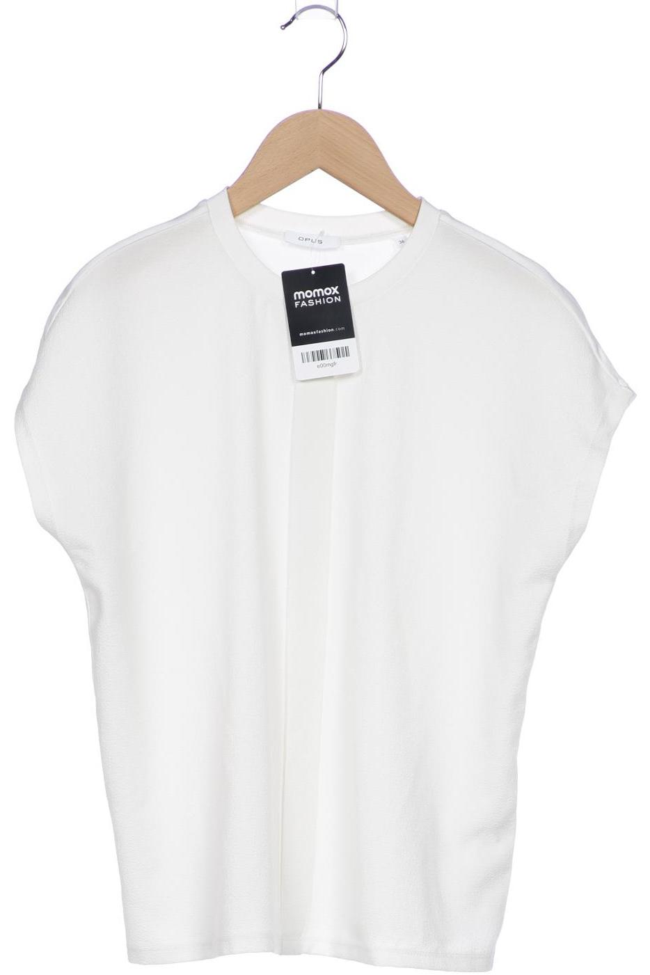 

Opus Damen T-Shirt, weiß, Gr. 36