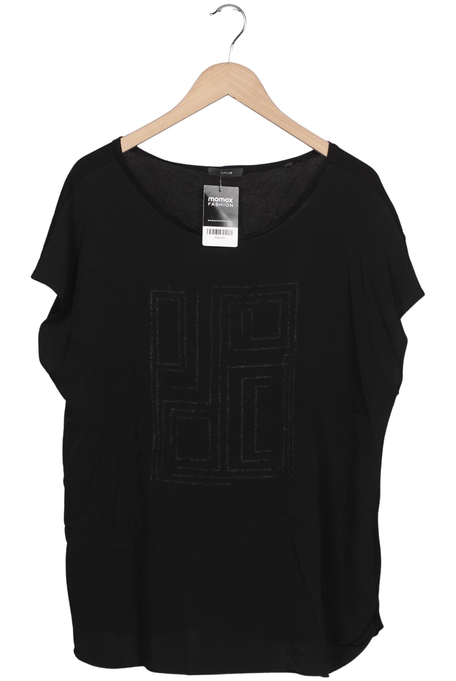 

Opus Damen T-Shirt, schwarz, Gr. 44