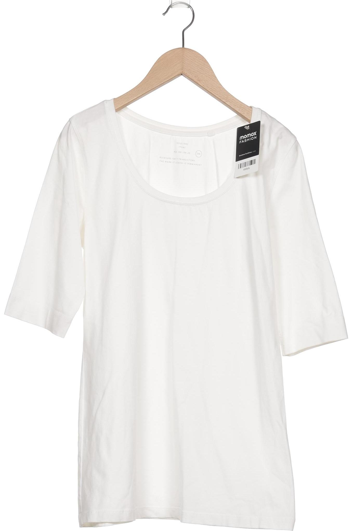 

Opus Damen T-Shirt, cremeweiß, Gr. 42