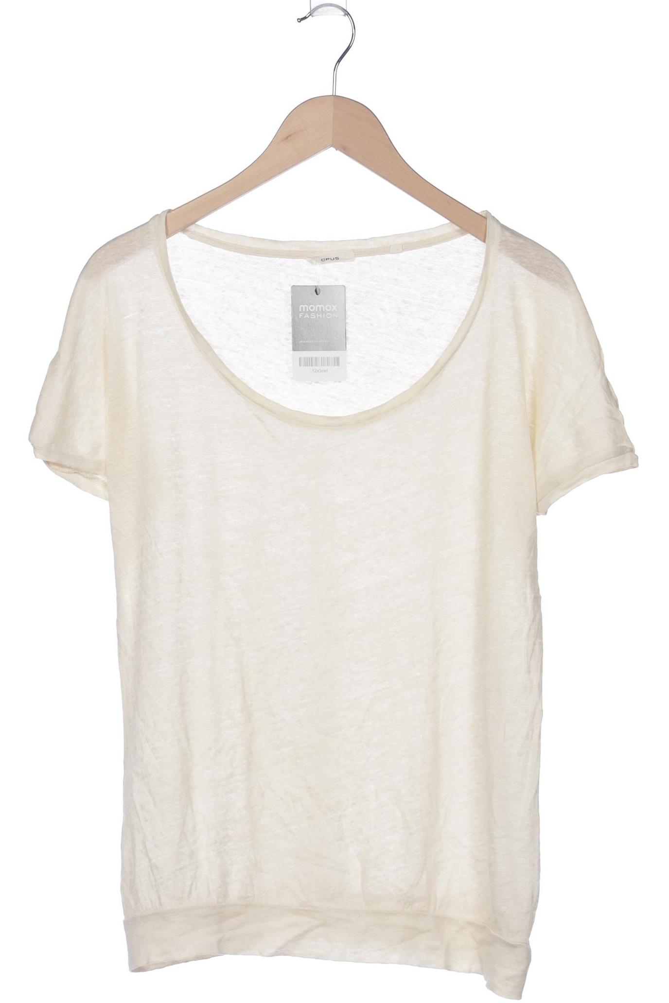 

Opus Damen T-Shirt, cremeweiß, Gr. 36