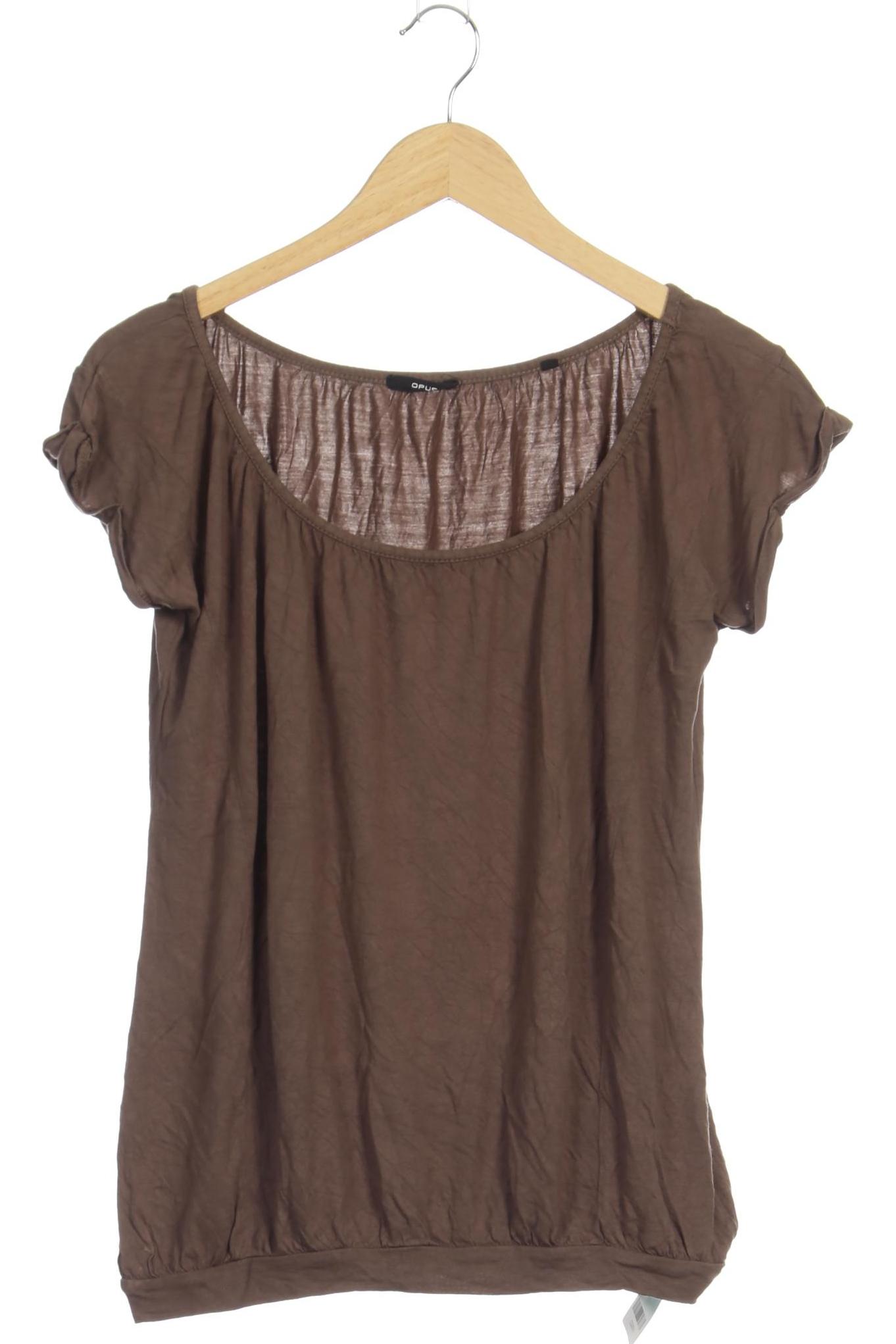 

Opus Damen T-Shirt, braun, Gr. 38