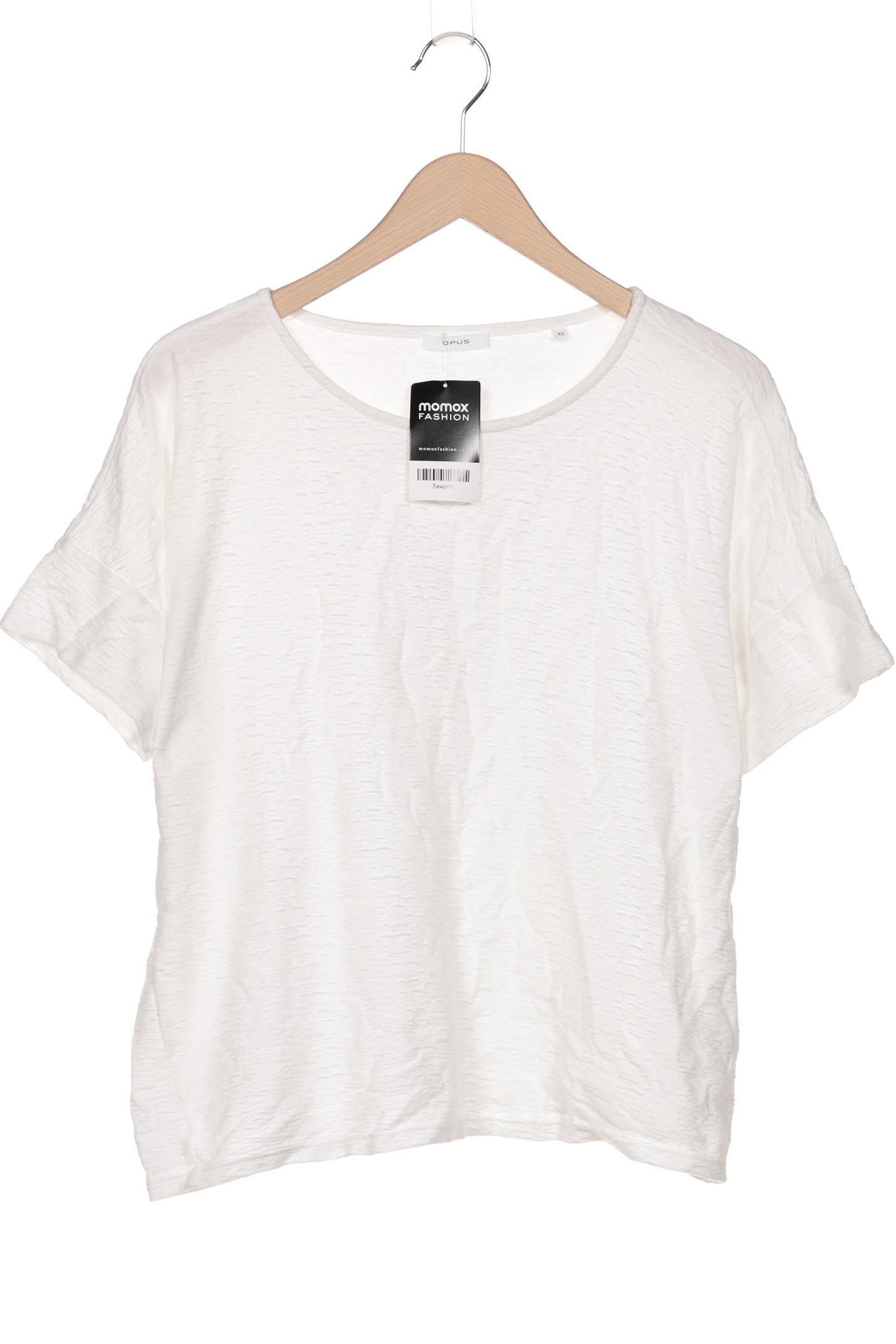 

Opus Damen T-Shirt, weiß, Gr. 42