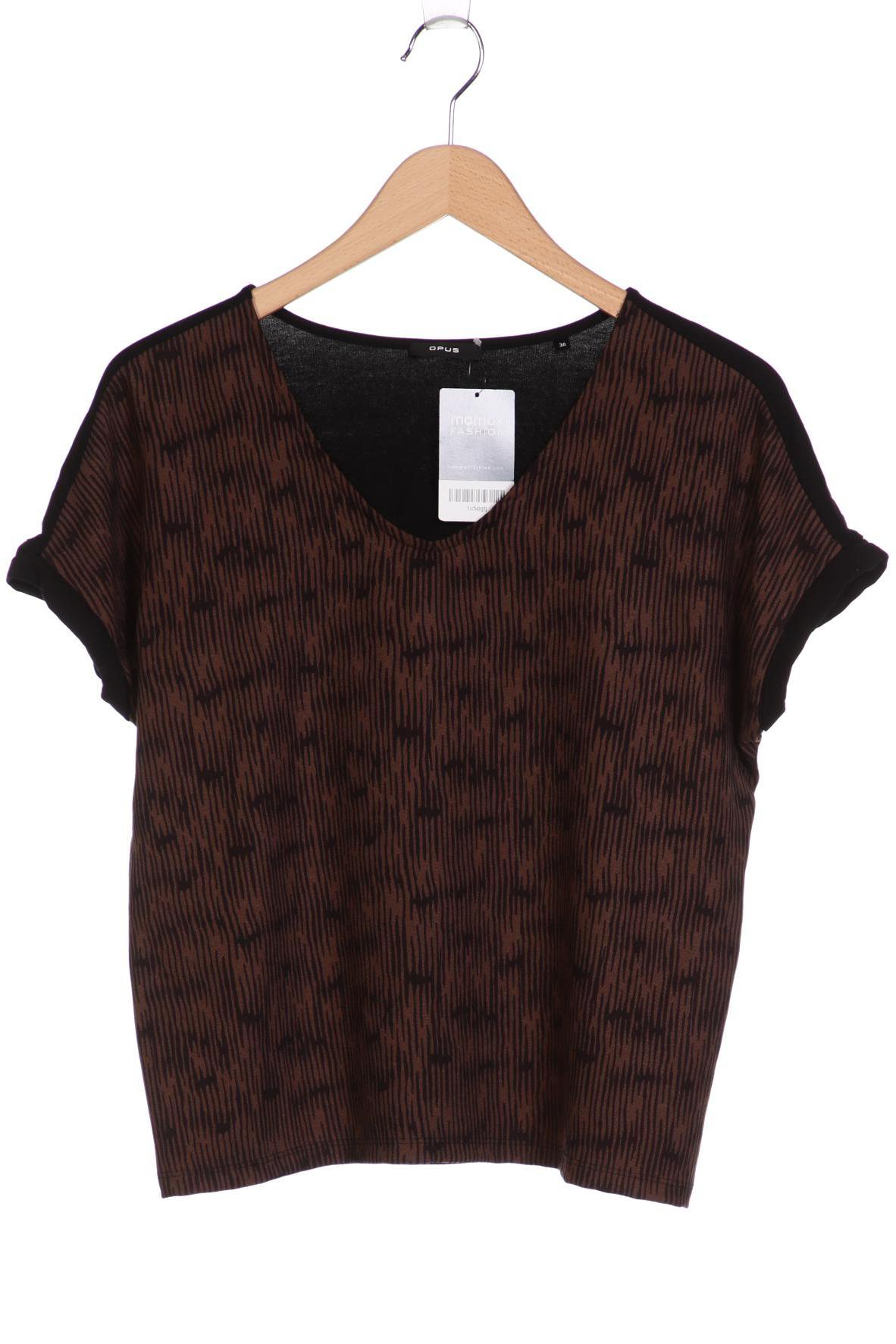 

Opus Damen T-Shirt, braun, Gr. 36