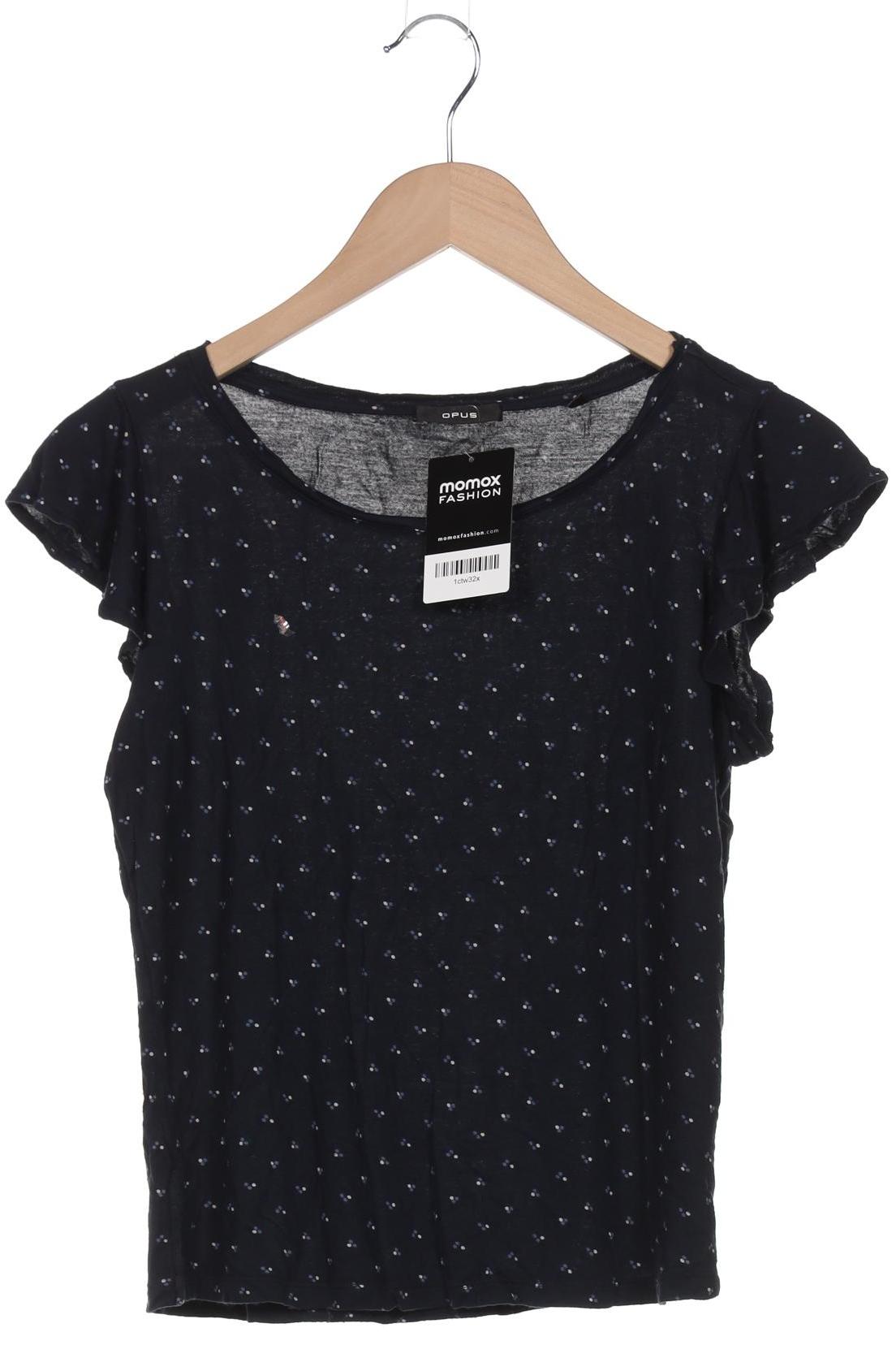 

Opus Damen T-Shirt, marineblau, Gr. 36