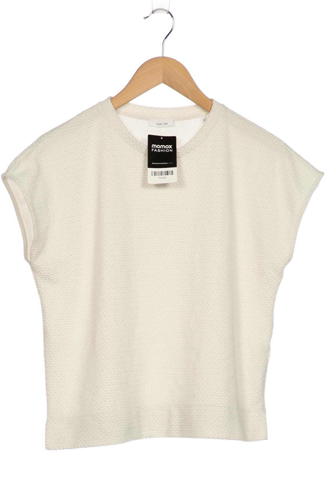 

Opus Damen T-Shirt, weiß, Gr. 36
