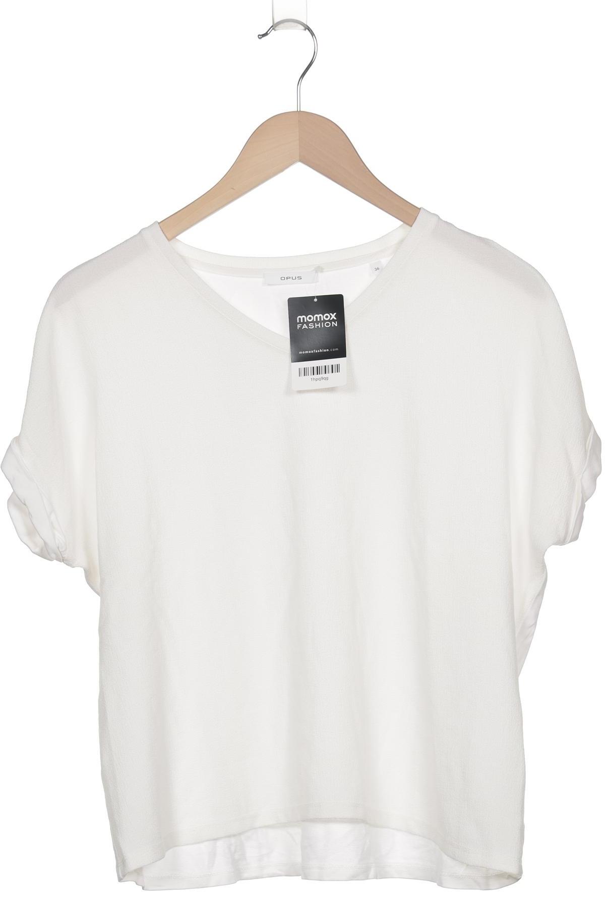 

Opus Damen T-Shirt, weiß, Gr. 36