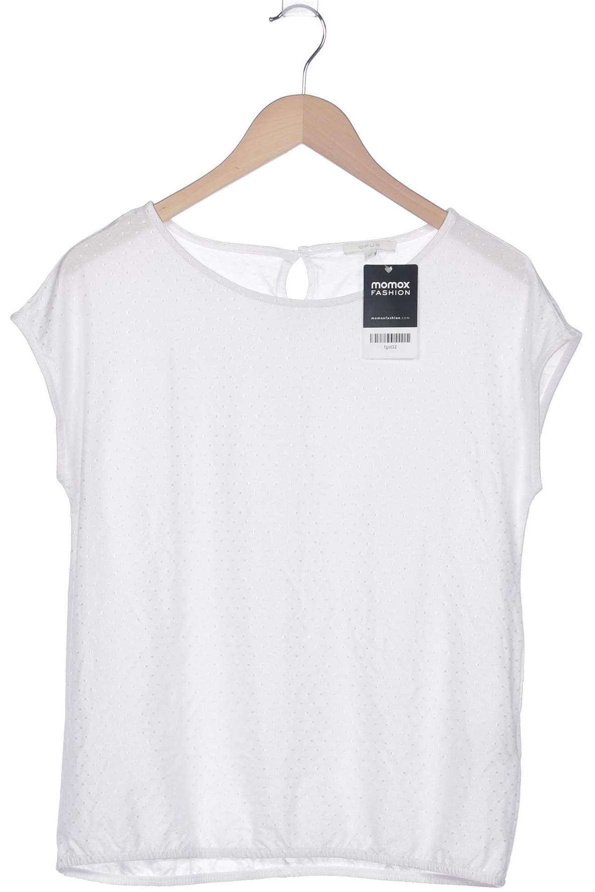 

Opus Damen T-Shirt, weiß, Gr. 38