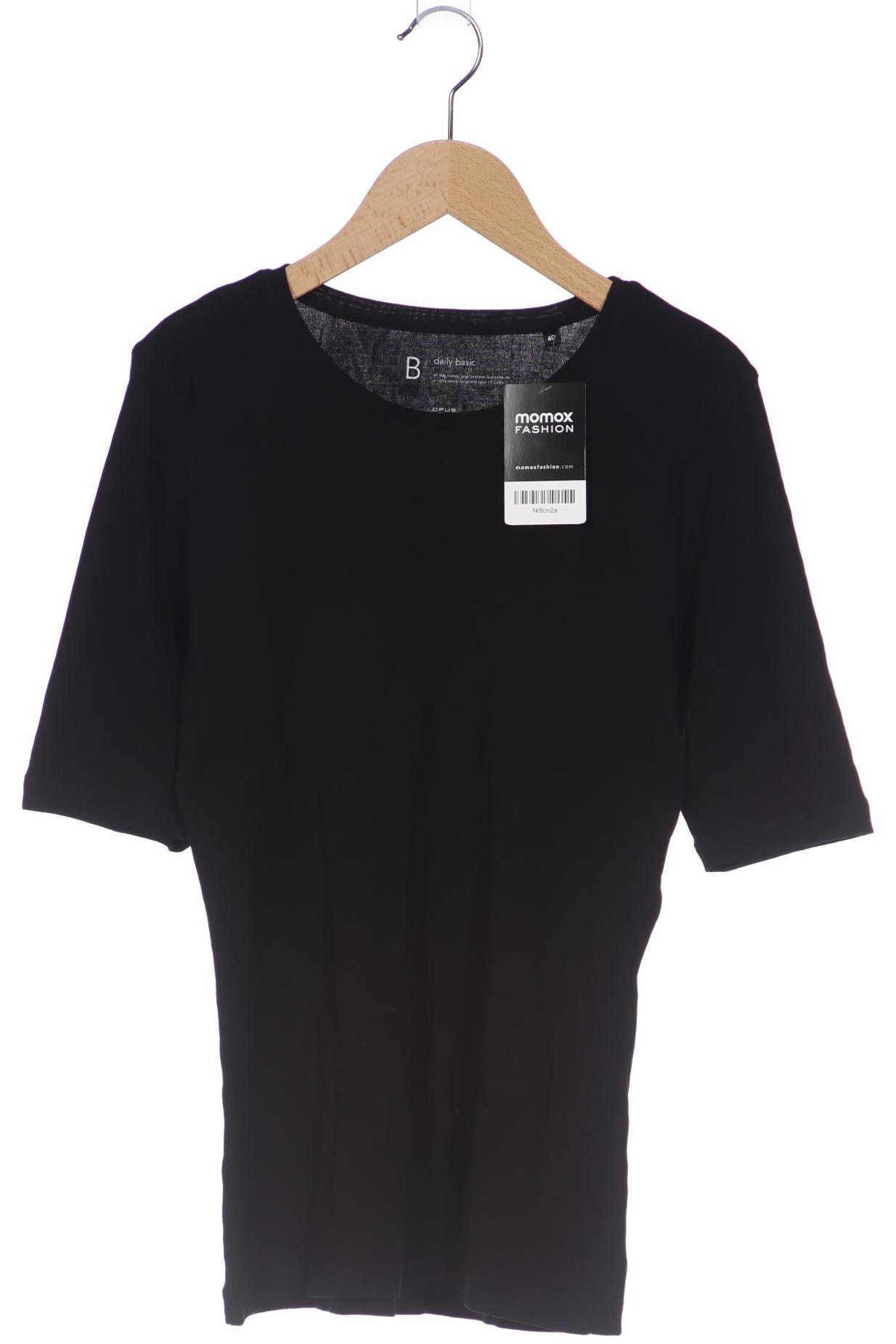 

Opus Damen T-Shirt, schwarz, Gr. 40