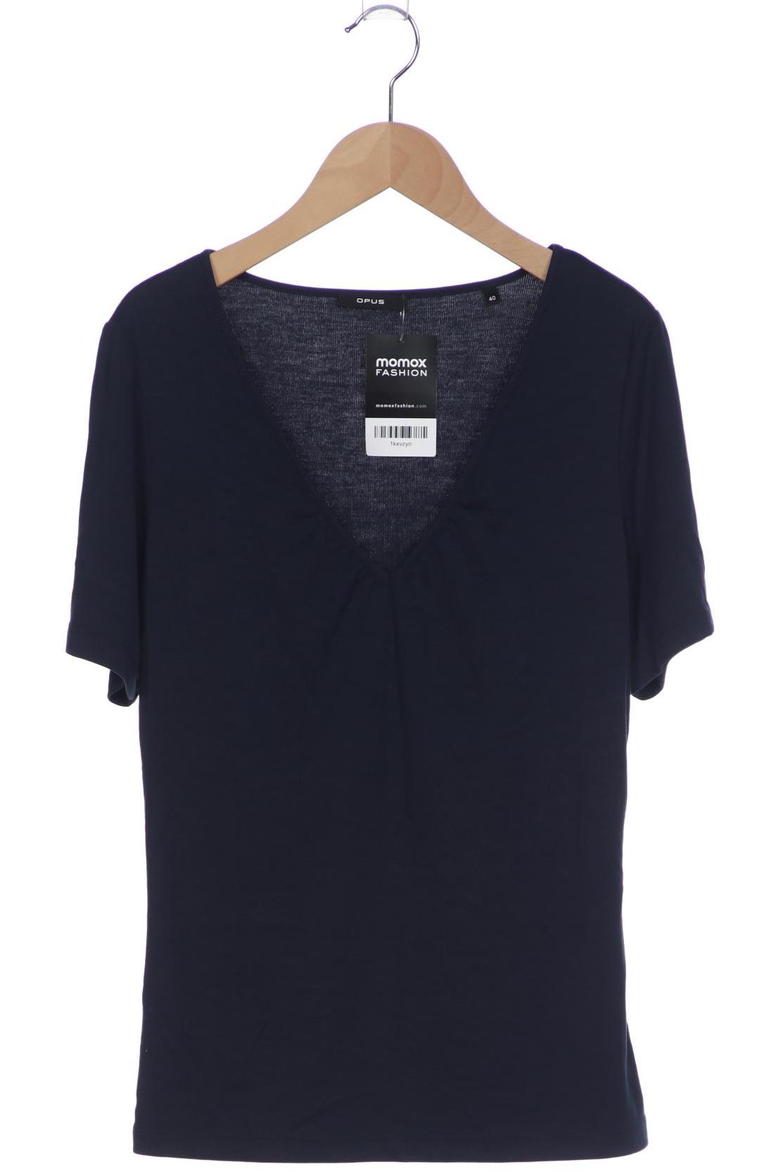 

Opus Damen T-Shirt, marineblau, Gr. 40