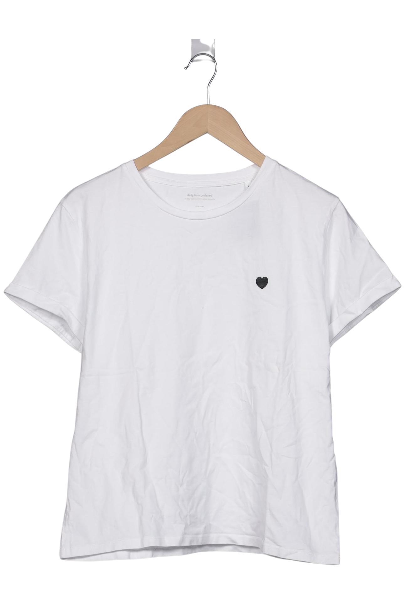 

Opus Damen T-Shirt, weiß, Gr. 42